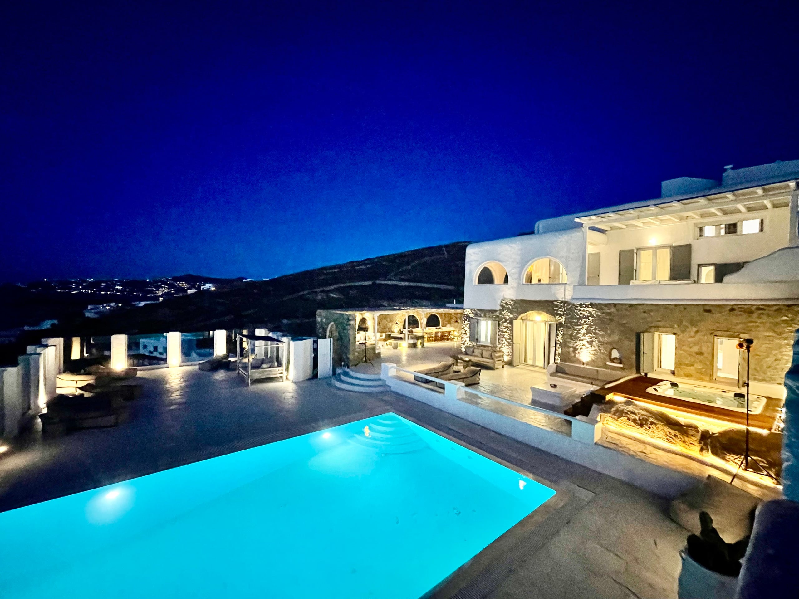 Sunset villa pool-hot tub by CalypsoSunsetVillas 12