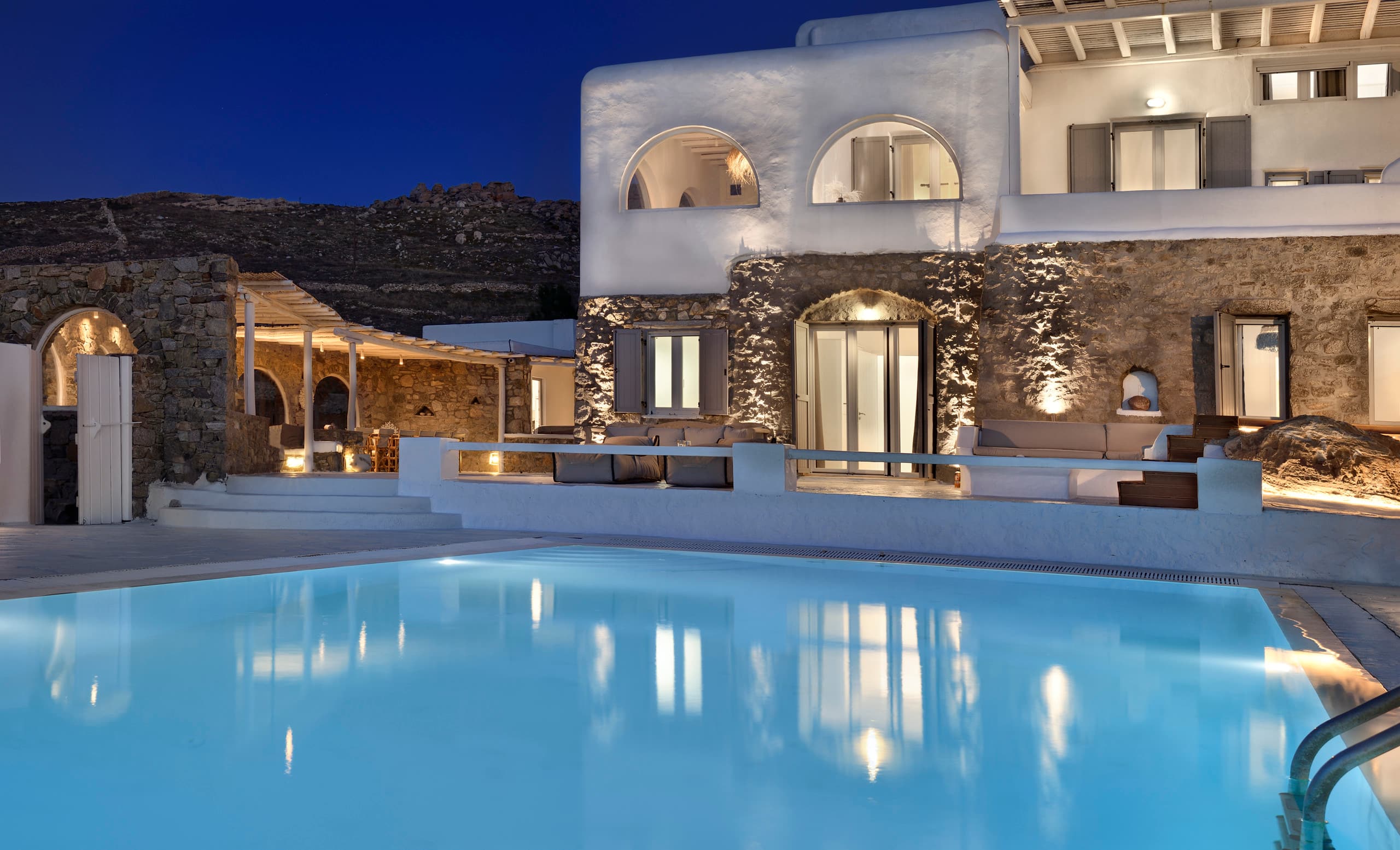 Sunset villa pool-hot tub by CalypsoSunsetVillas 10