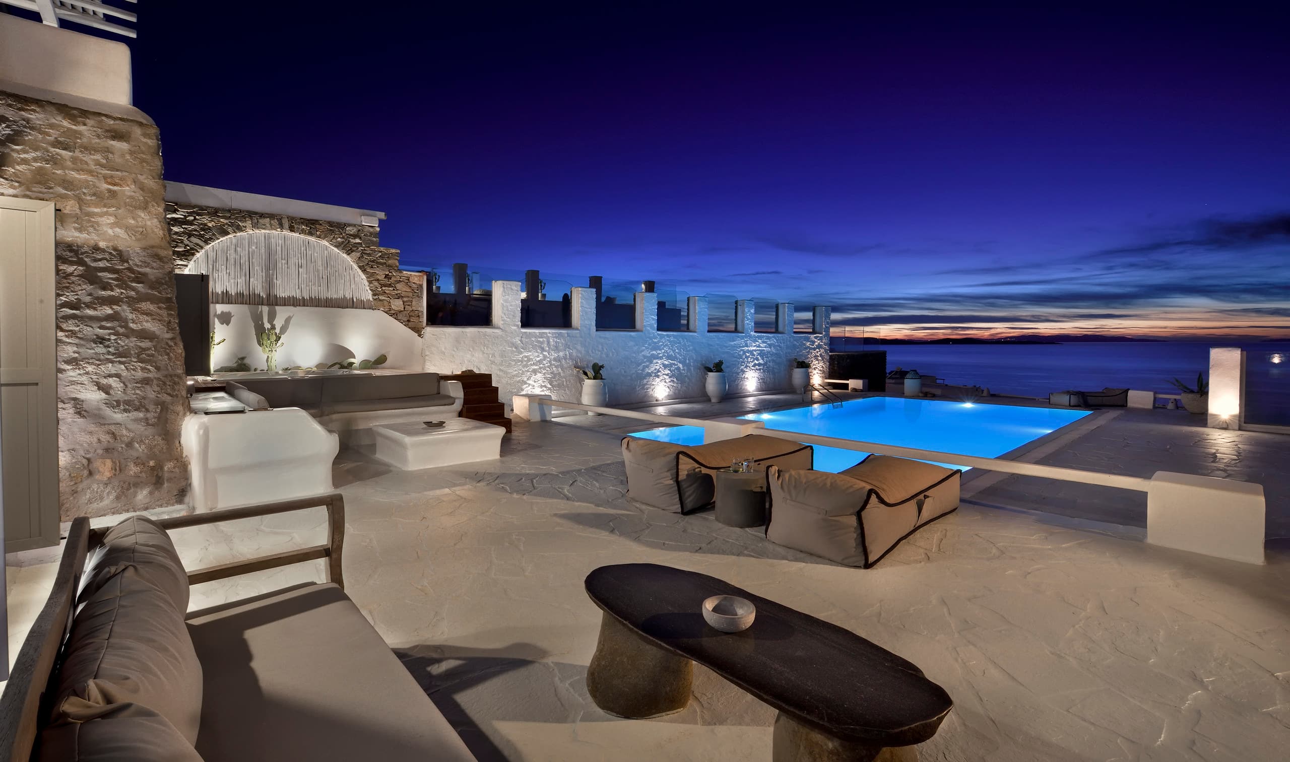 Sunset villa pool-hot tub by CalypsoSunsetVillas 6