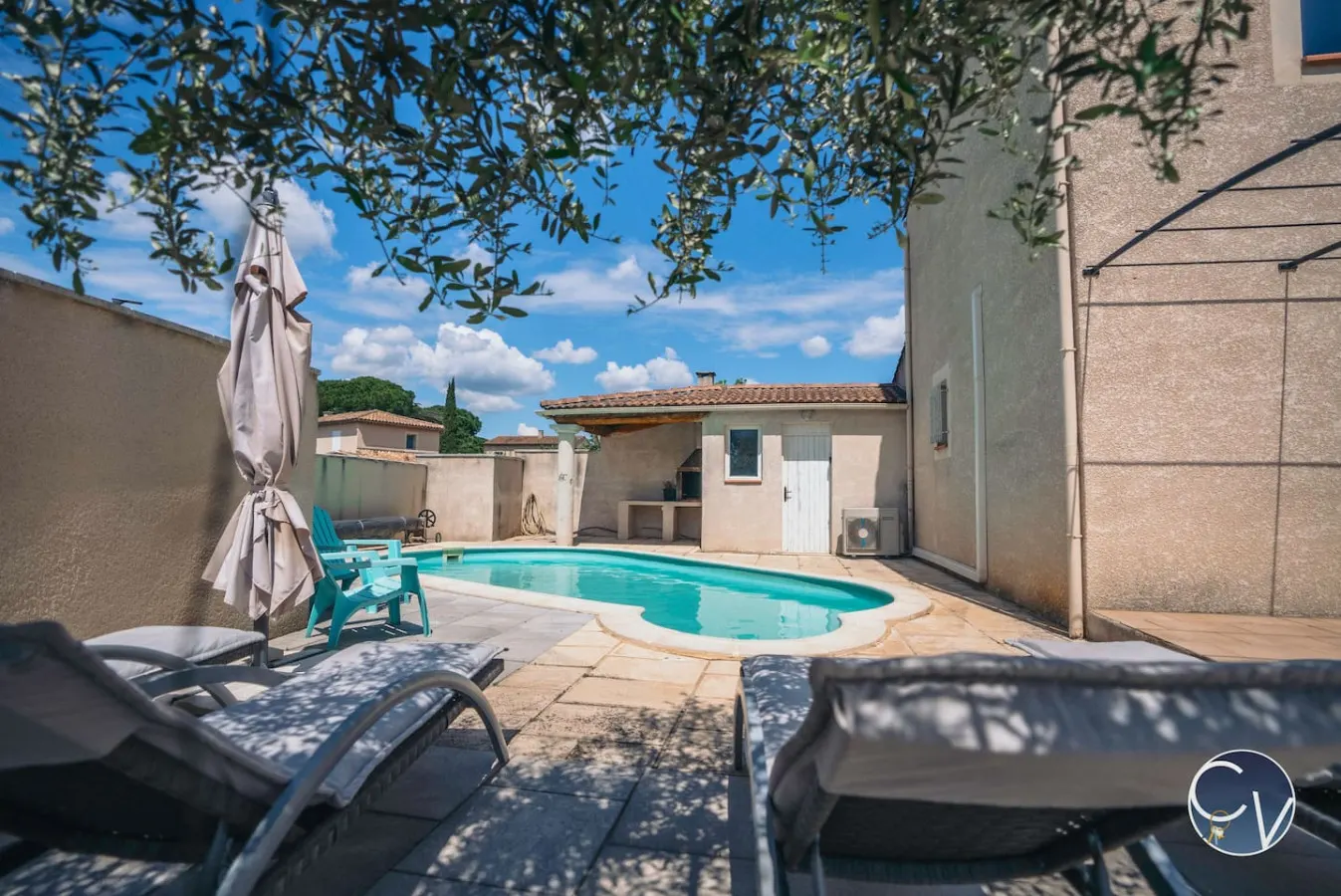 Maison au calme avec piscine idéale en famille
