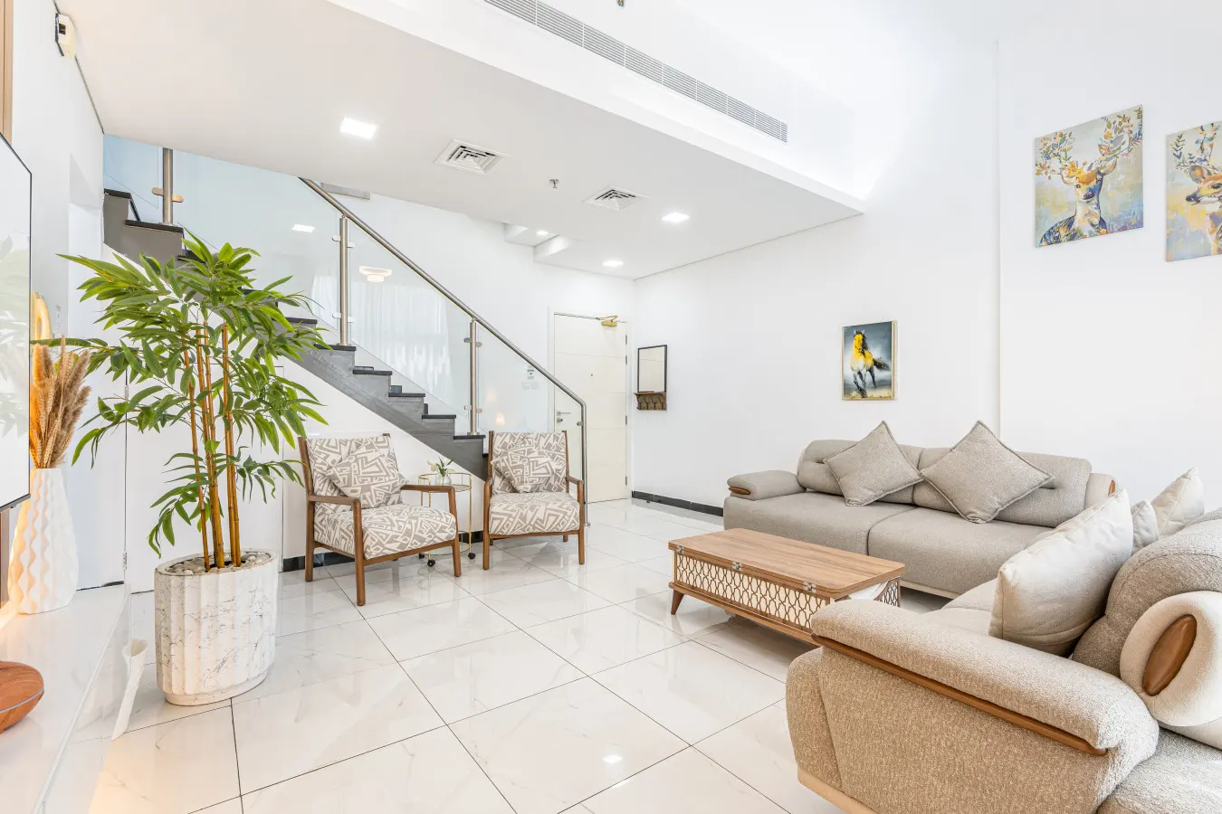 Spacious Duplex w/ Terrace next to JVC Mall 8