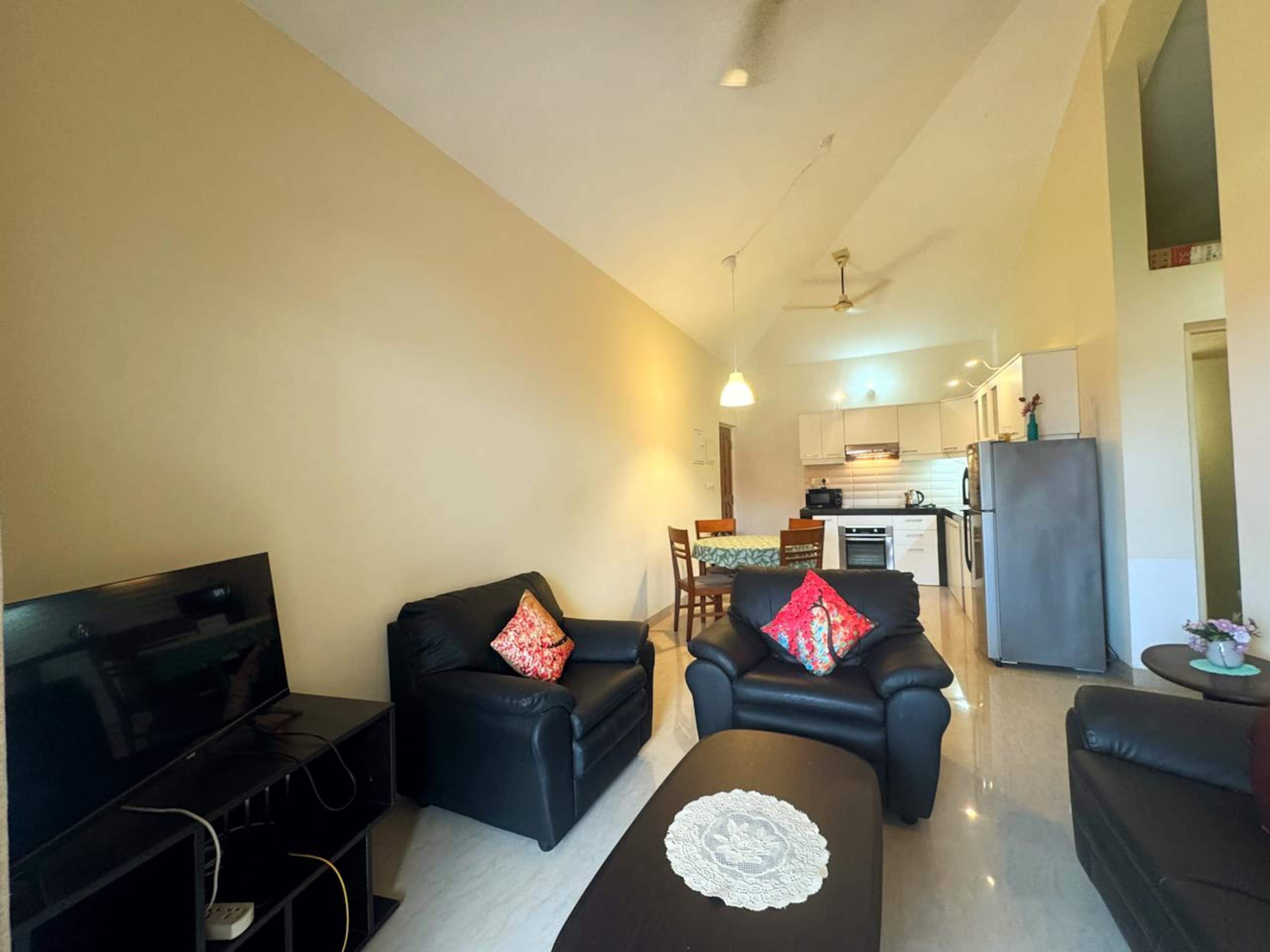 Coastal Haven Luxury 2BHK ~ 2 Mins from Beach 10