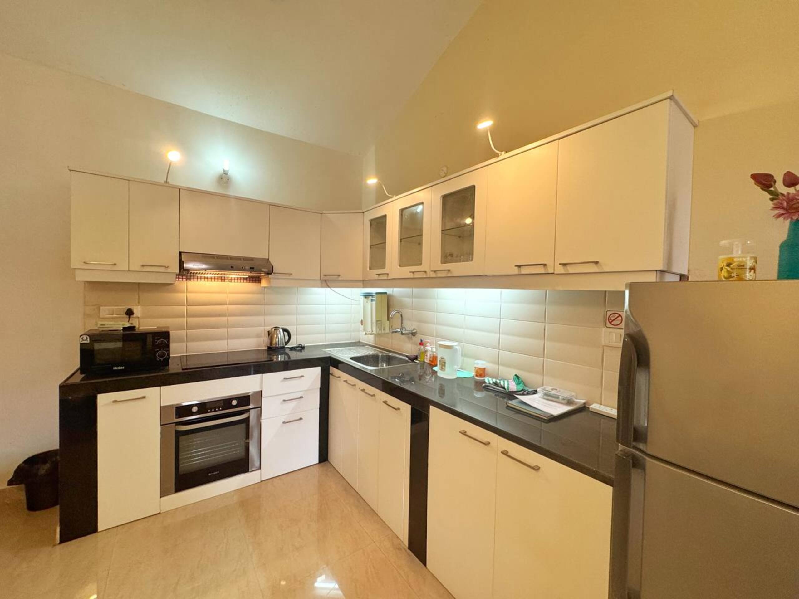Coastal Haven Luxury 2BHK ~ 2 Mins from Beach 13