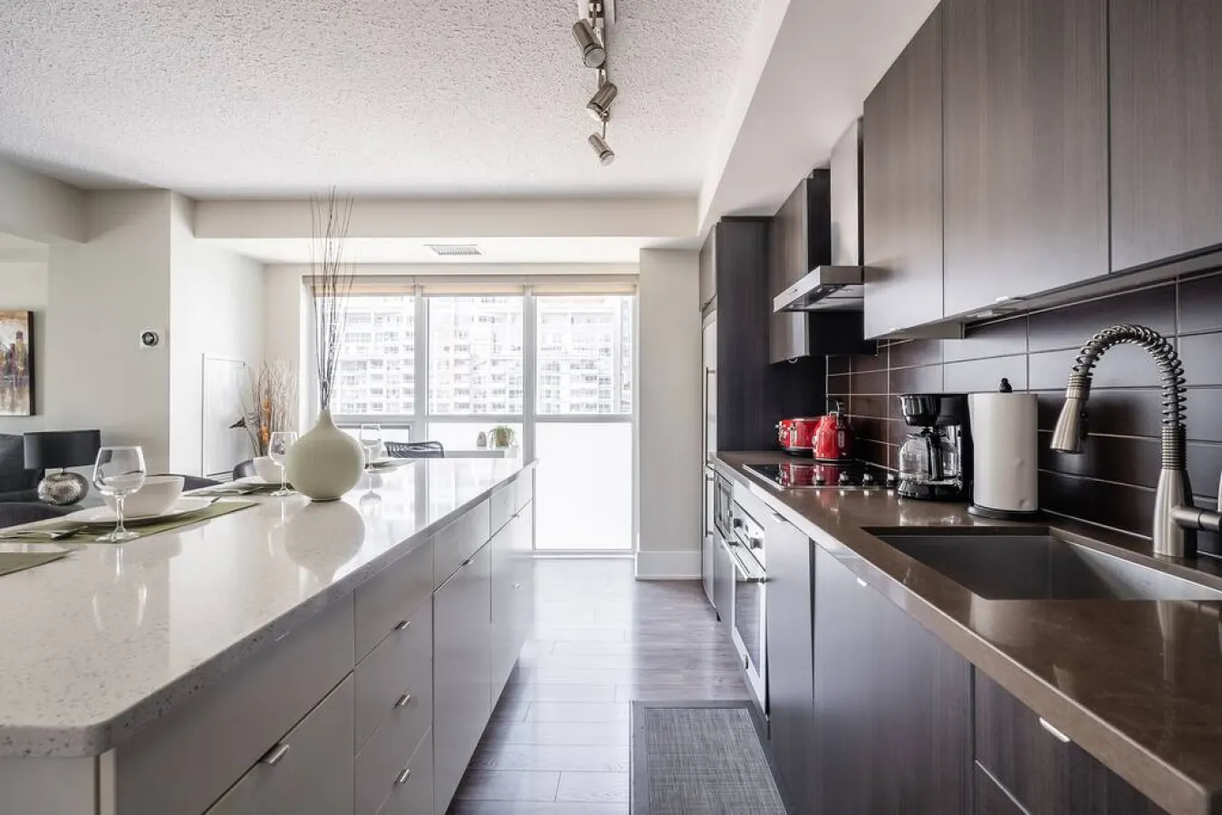 Upscale 2BR Condo Luxury Living Free Parking 12