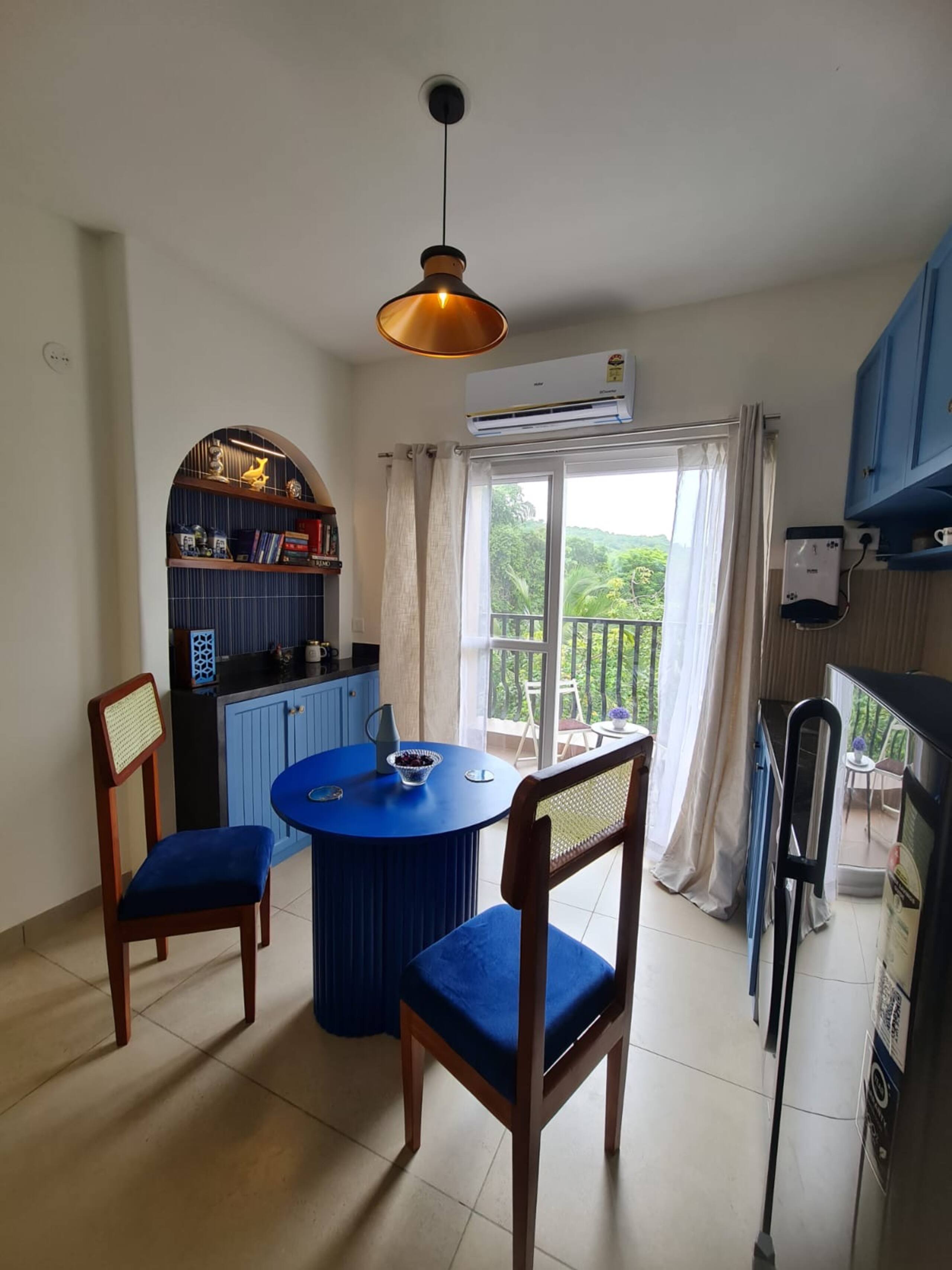 Casa Blues-Studio w Pool, Gym & wifi in North Goa 4