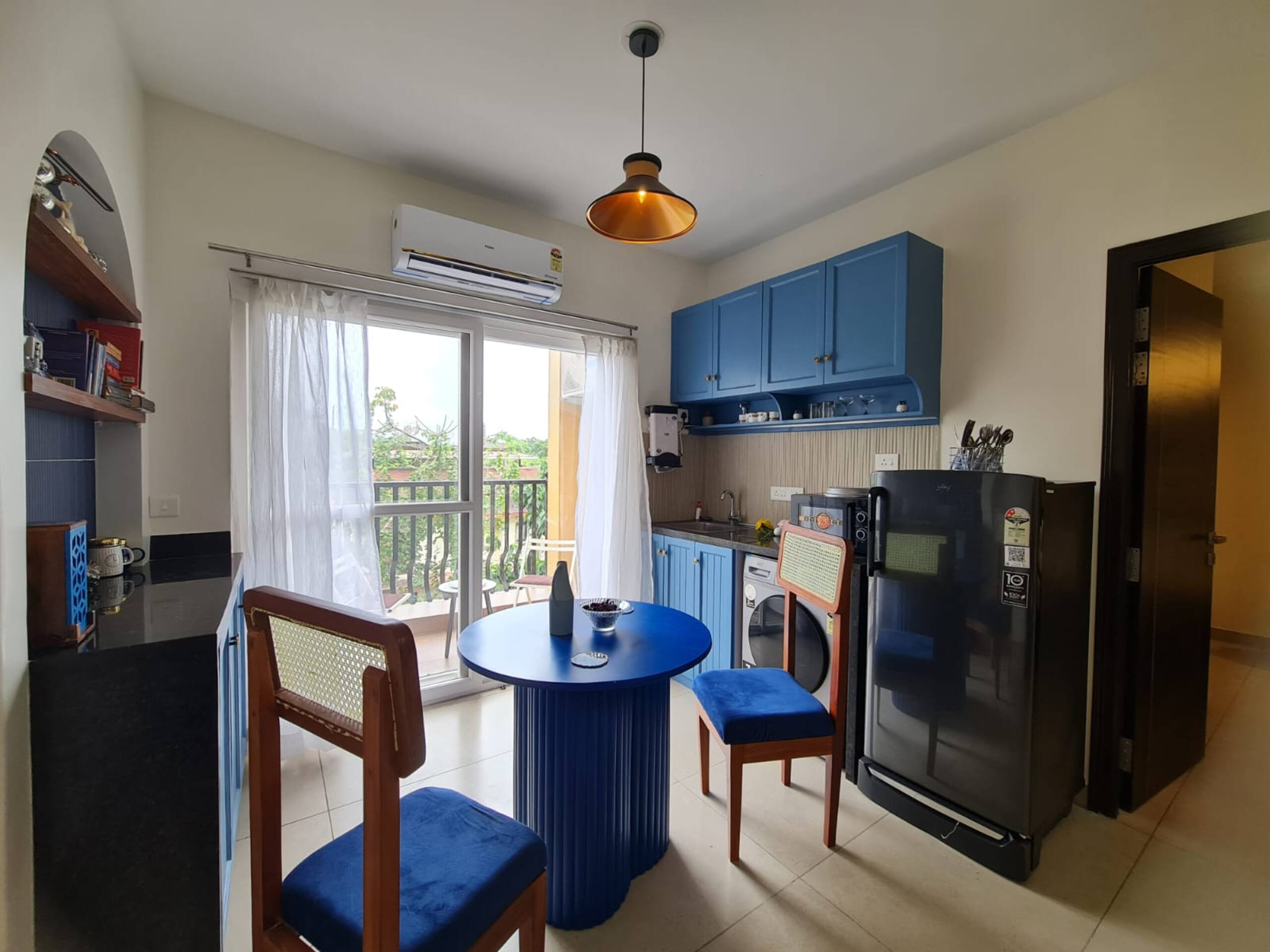 Casa Blues-Studio w Pool, Gym & wifi in North Goa 12
