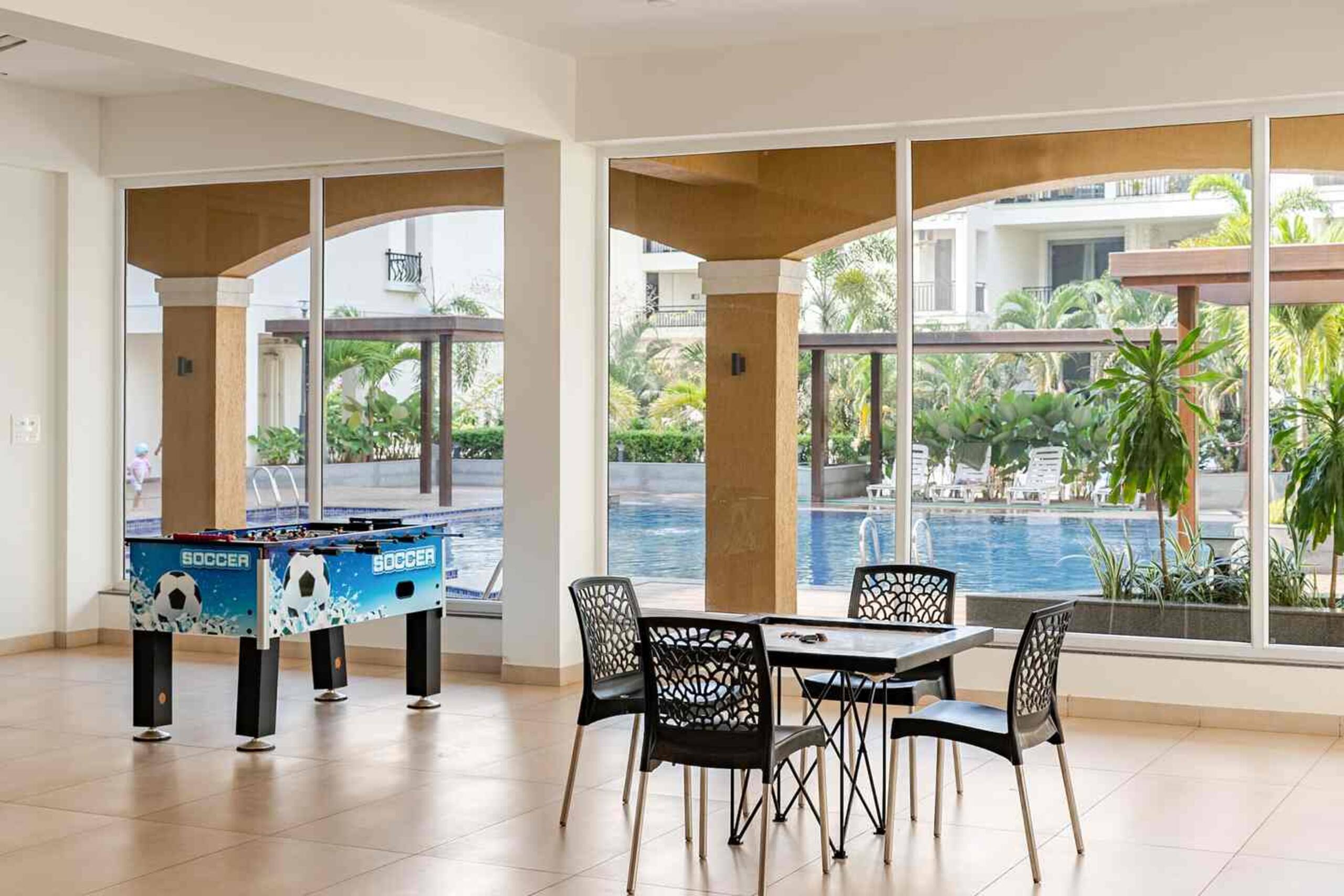 Casa Blues-Studio w Pool, Gym & wifi in North Goa 15