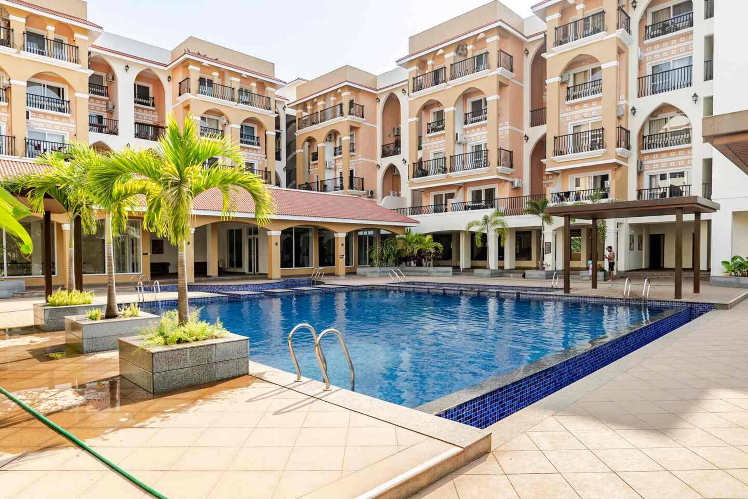 Casa Blues-Studio w Pool, Gym & wifi in North Goa 25