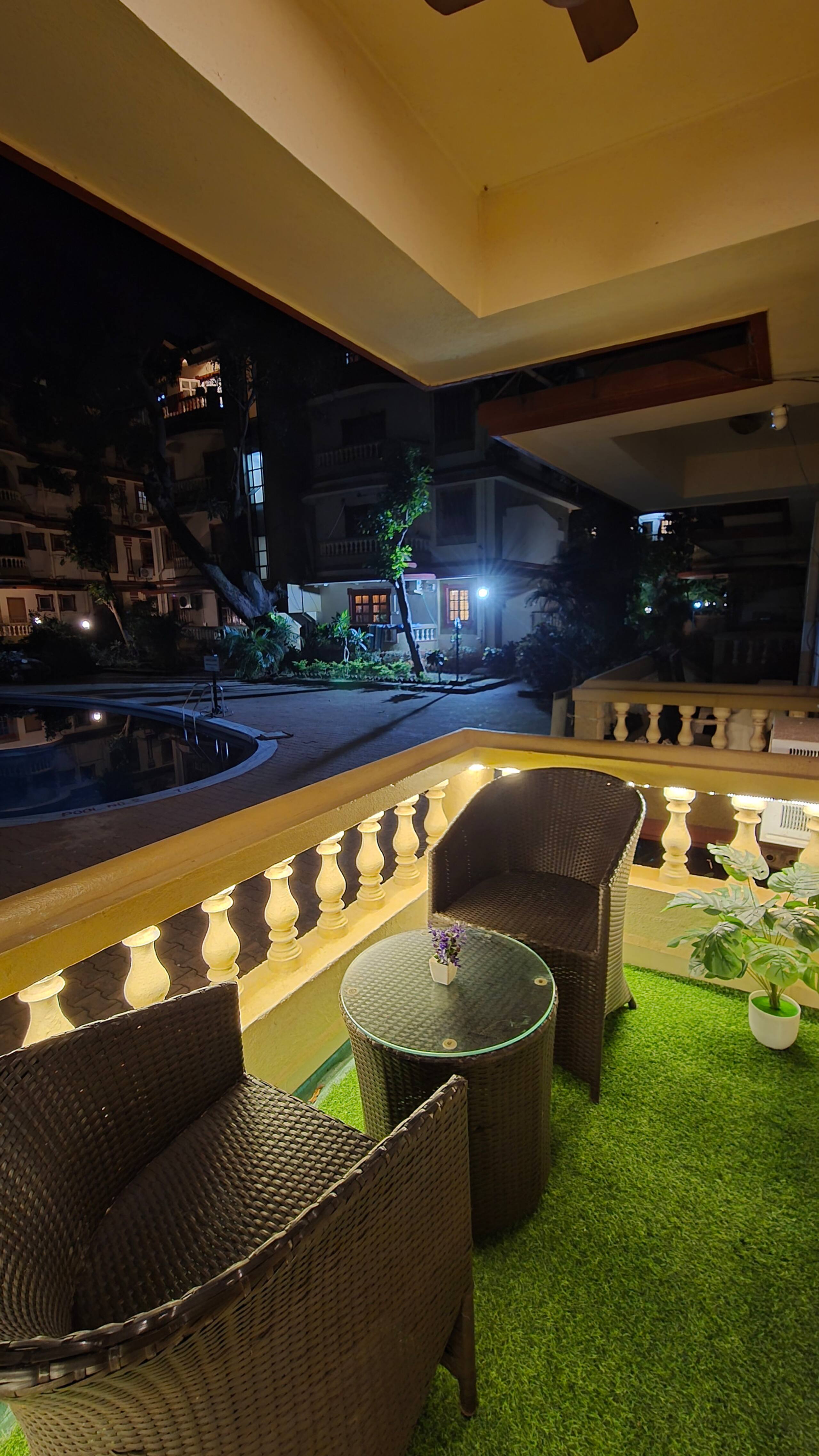 Pool View 1 BHK The Aqua Palms Near Candolim Beach 22