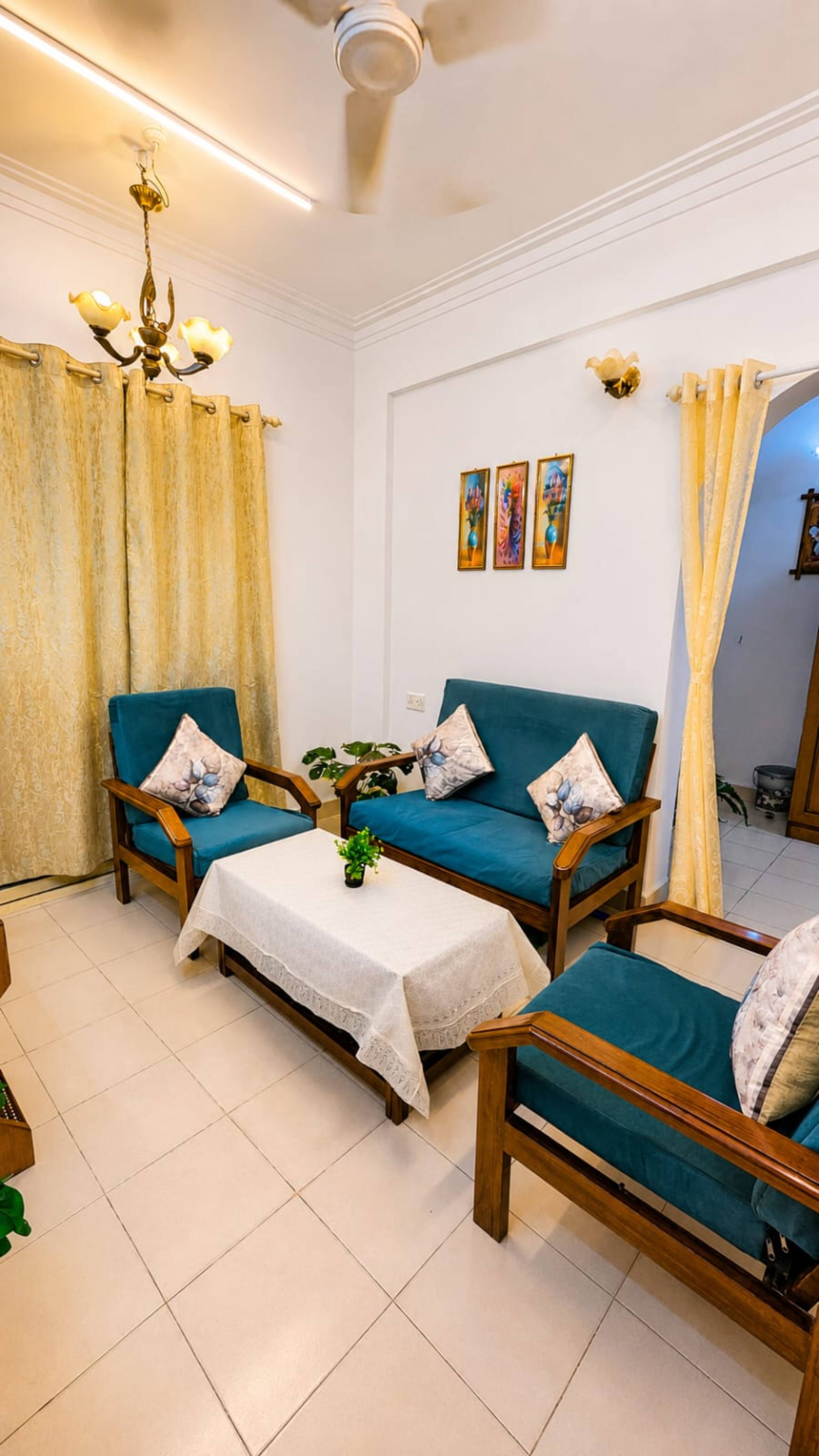 Pool View 1 BHK The Aqua Palms Near Candolim Beach 8