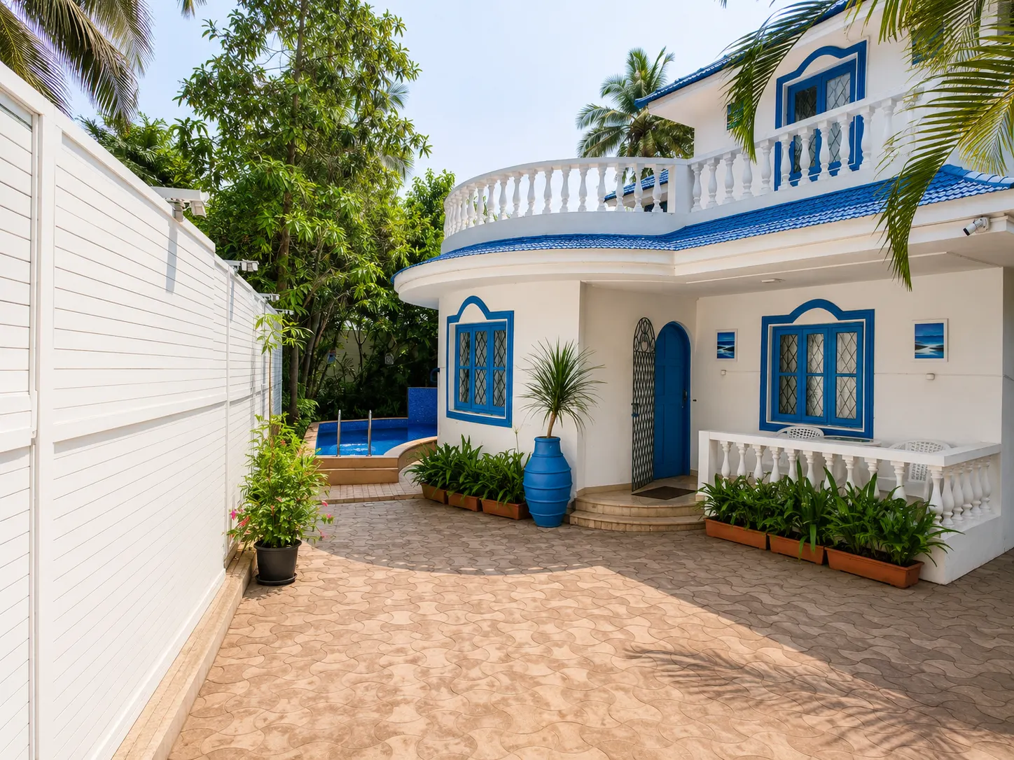 Villa Serenity 3BHK Pool 2 Min to Beach 1