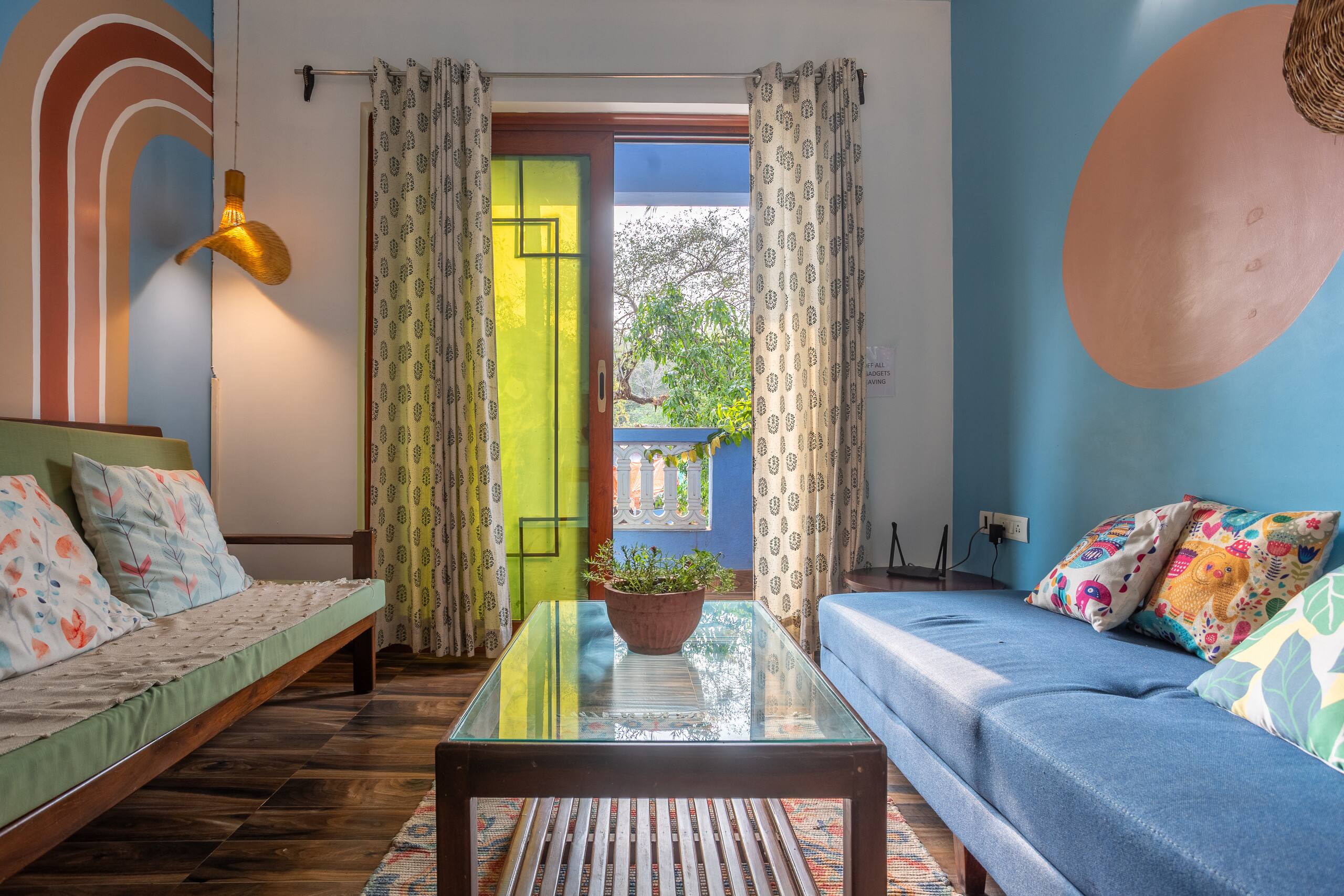 Boho 2BHK w Rooftop Plunge Pool near Anjuna- Riva 10