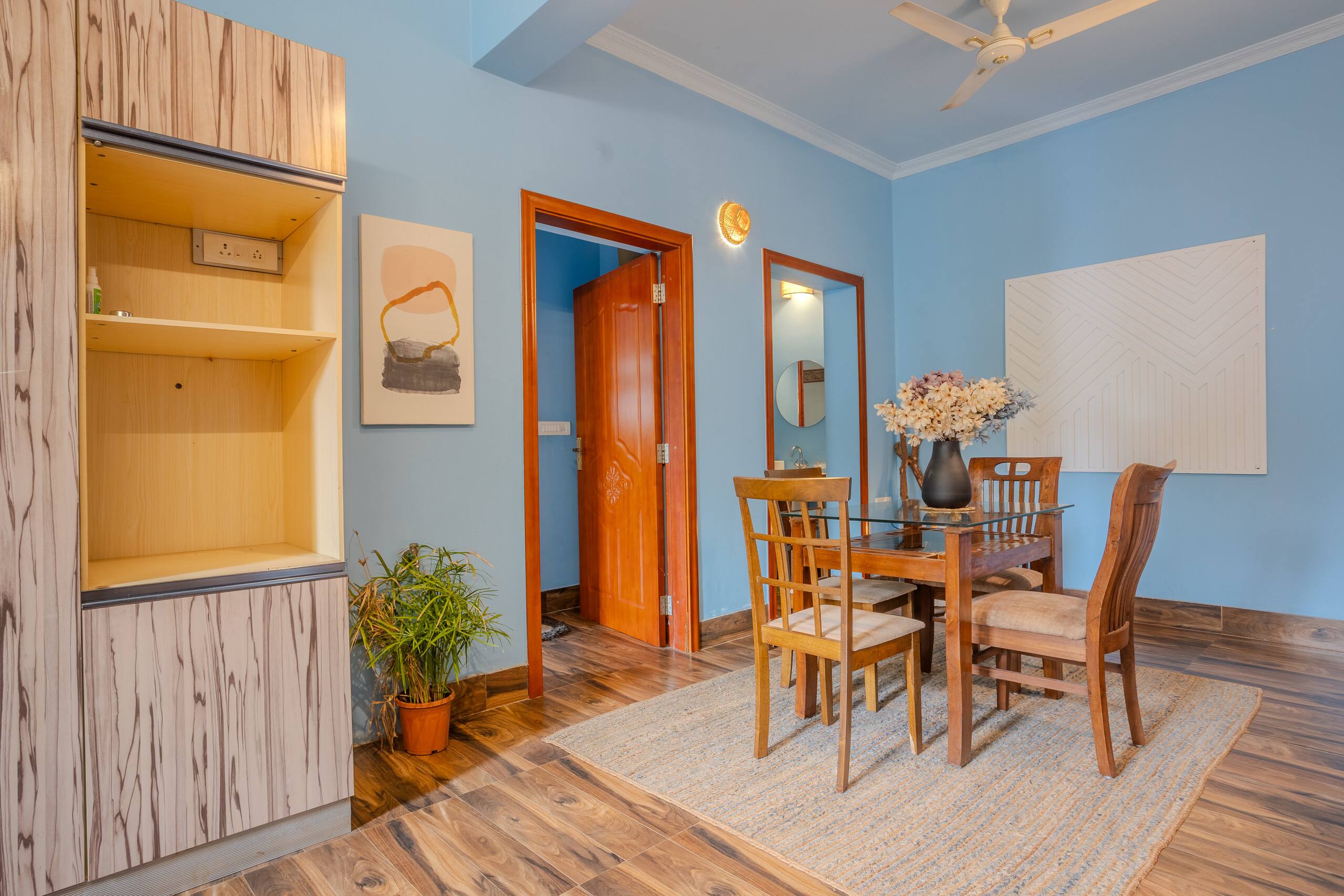 Boho 2BHK w Rooftop Plunge Pool near Anjuna- Riva 17