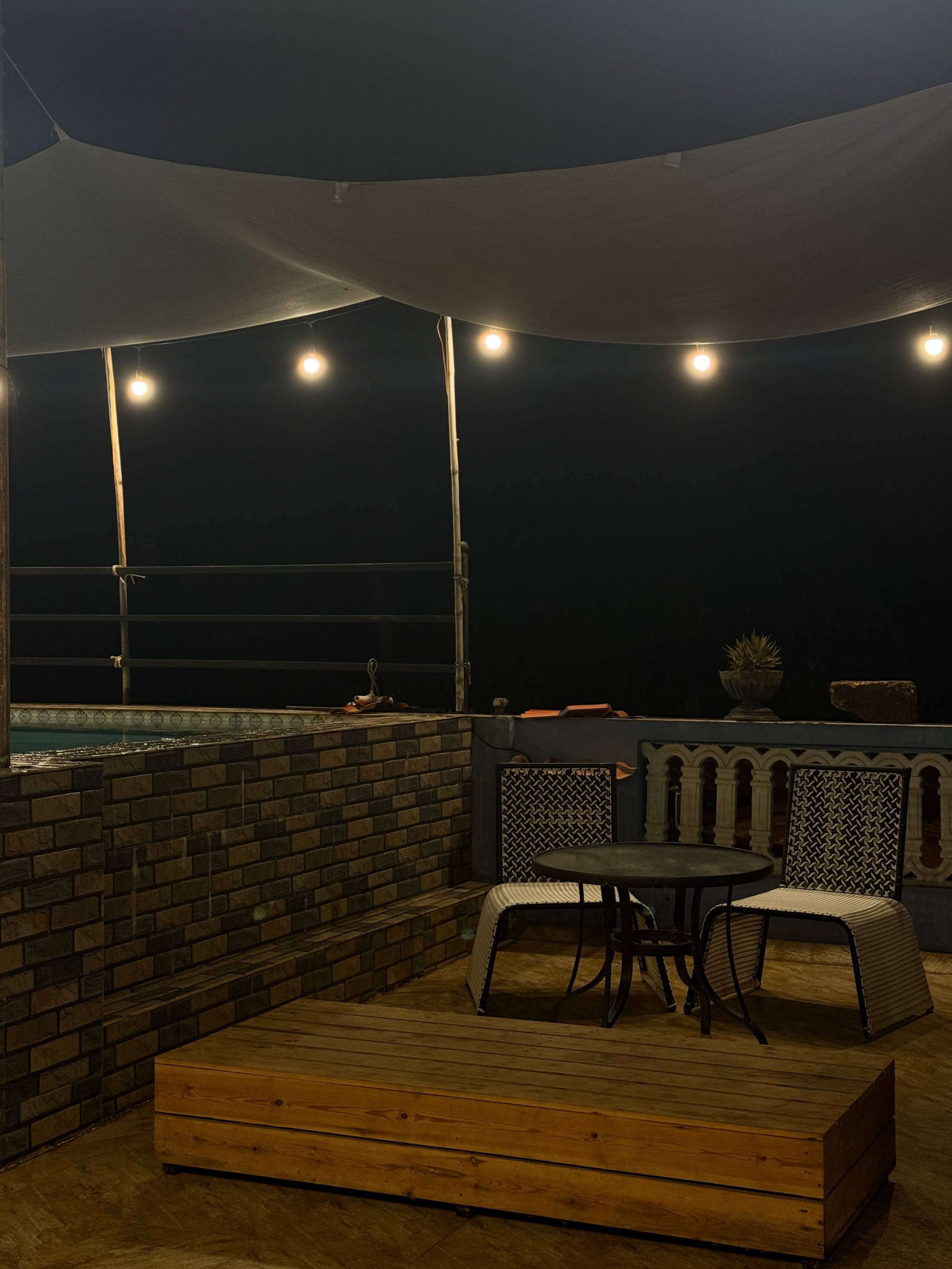 Boho 2BHK w Rooftop Plunge Pool near Anjuna- Riva 36