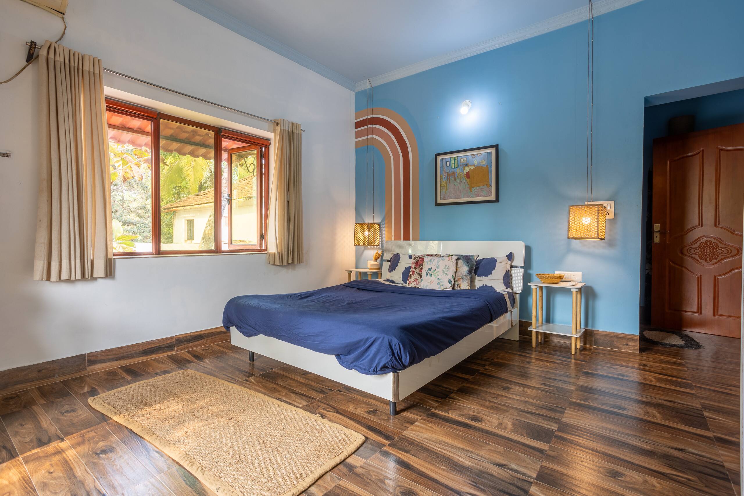 Boho 2BHK w Rooftop Plunge Pool near Anjuna- Riva 19