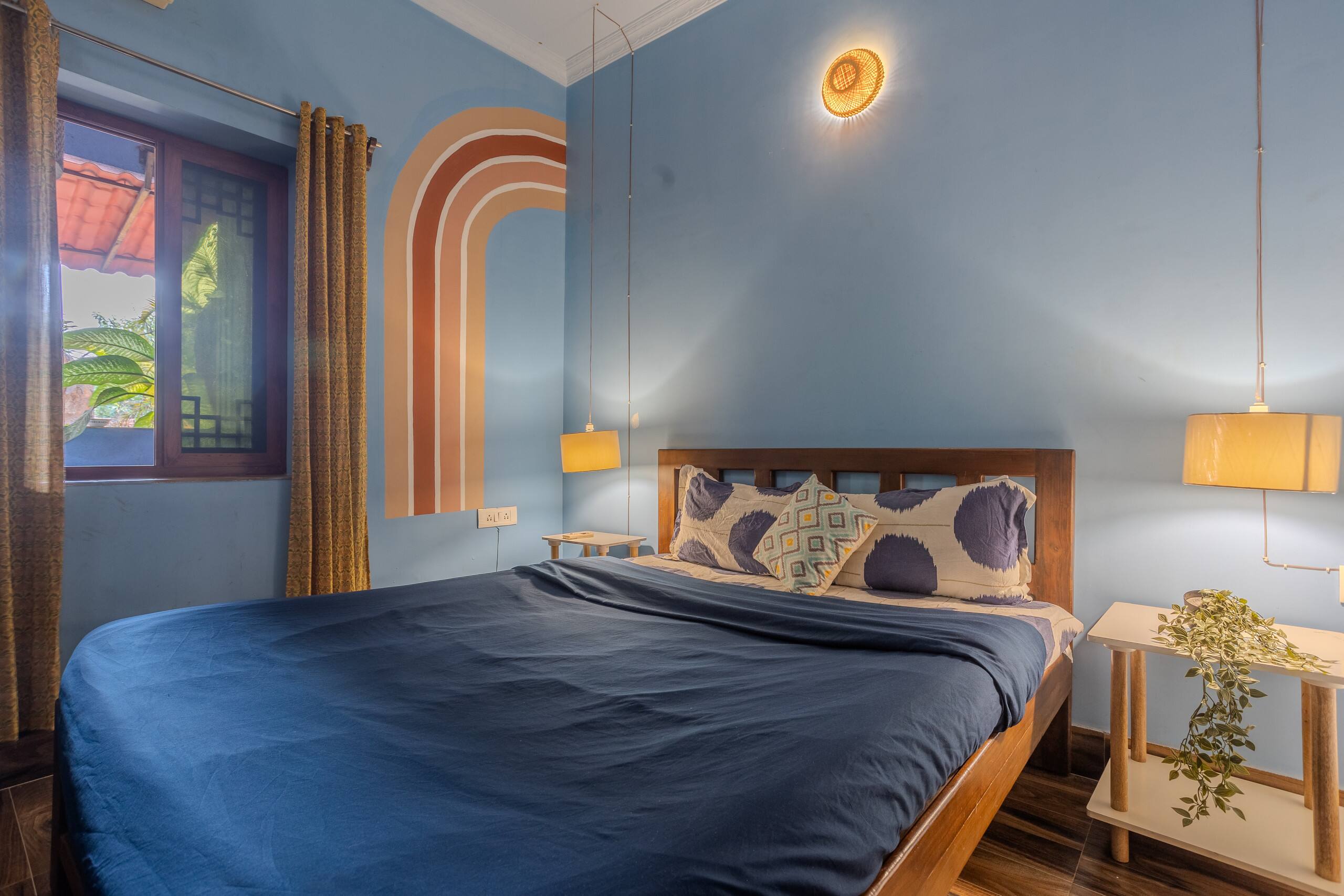 Boho 2BHK w Rooftop Plunge Pool near Anjuna- Riva 7