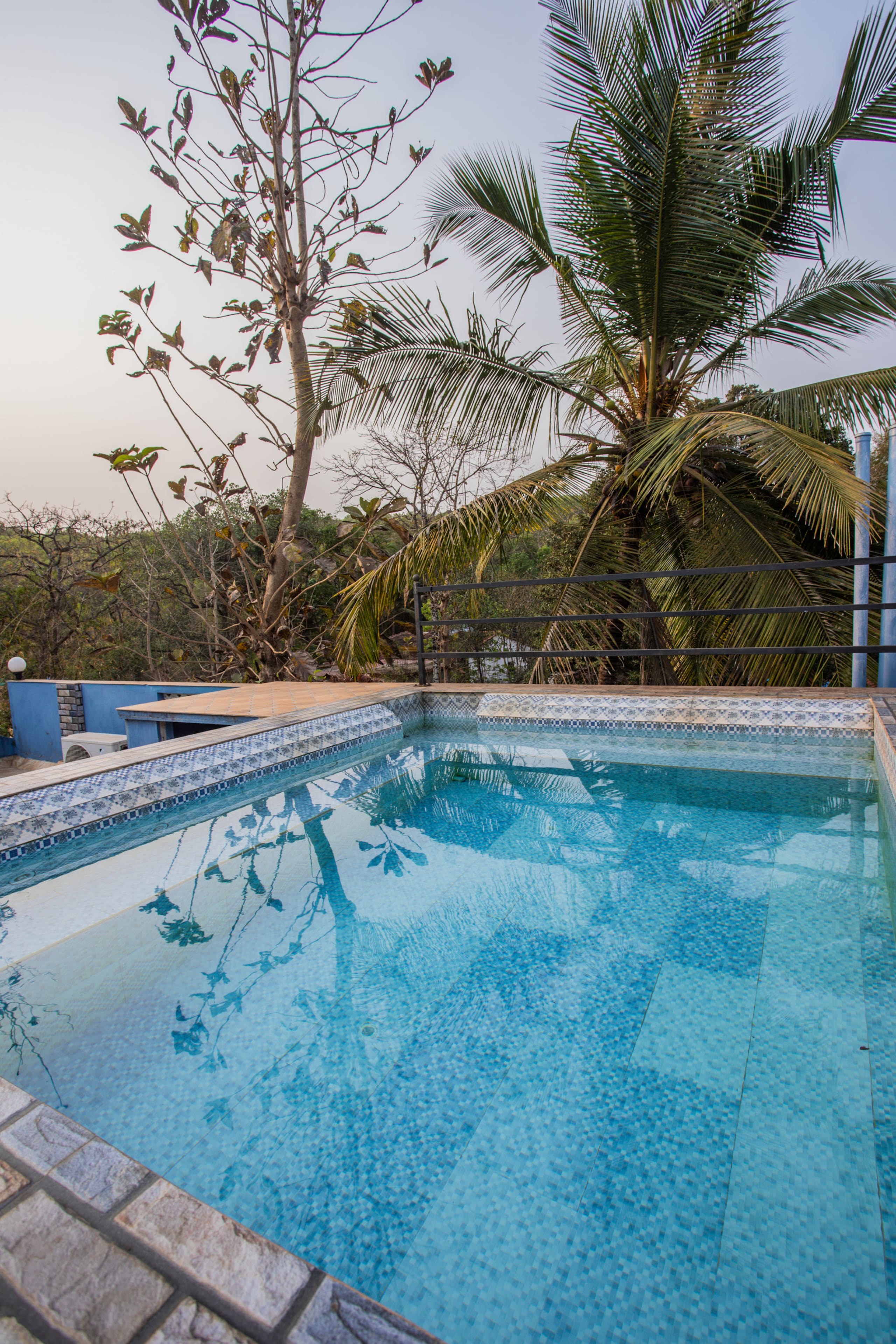 Boho 2BHK w Rooftop Plunge Pool near Anjuna- Riva 35