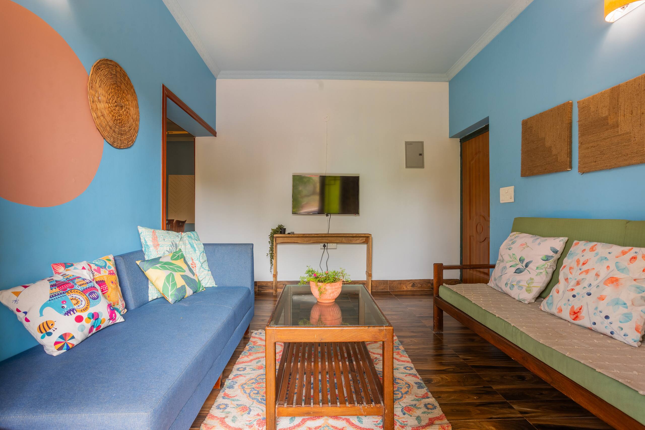 Boho 2BHK w Rooftop Plunge Pool near Anjuna- Riva 11