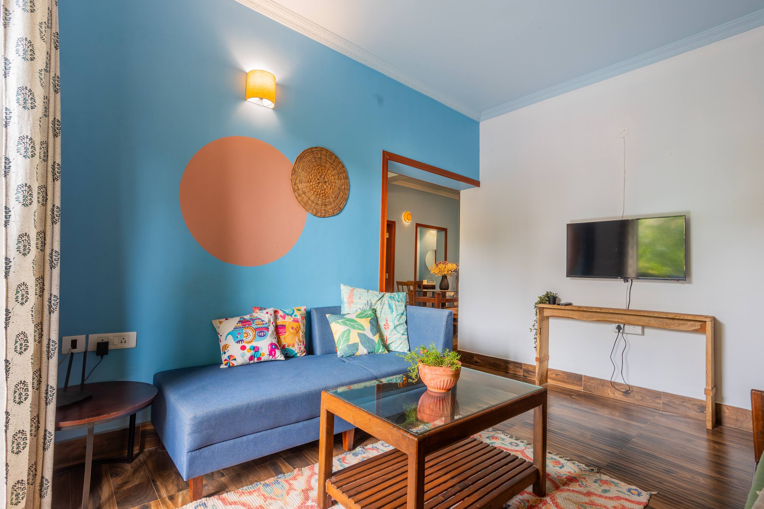 Boho 2BHK w Rooftop Plunge Pool near Anjuna- Riva 13