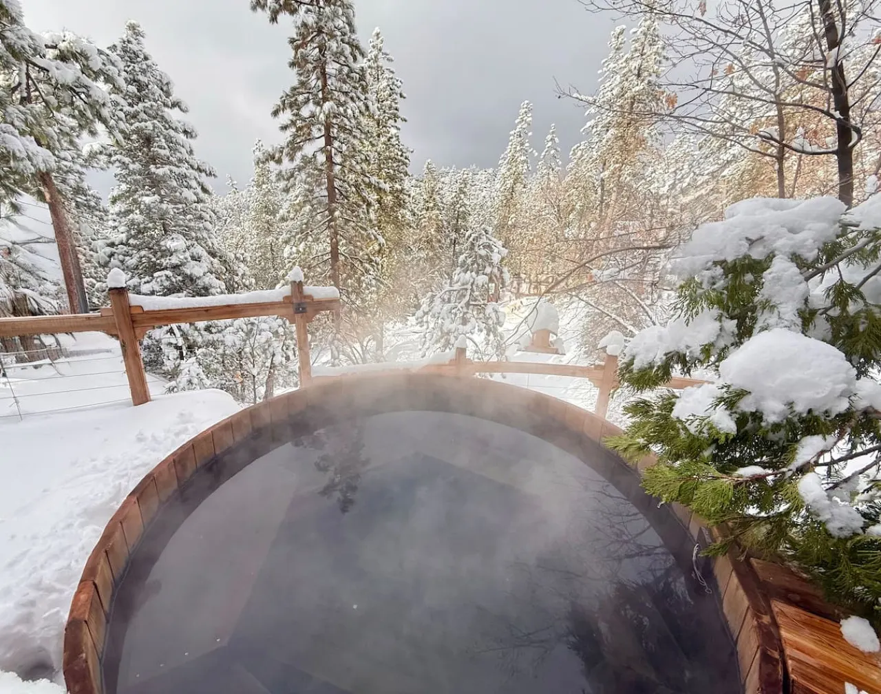 Perch - Peaceful ECO Sauna Cedar Hot Tub Ev Mountain Views 10