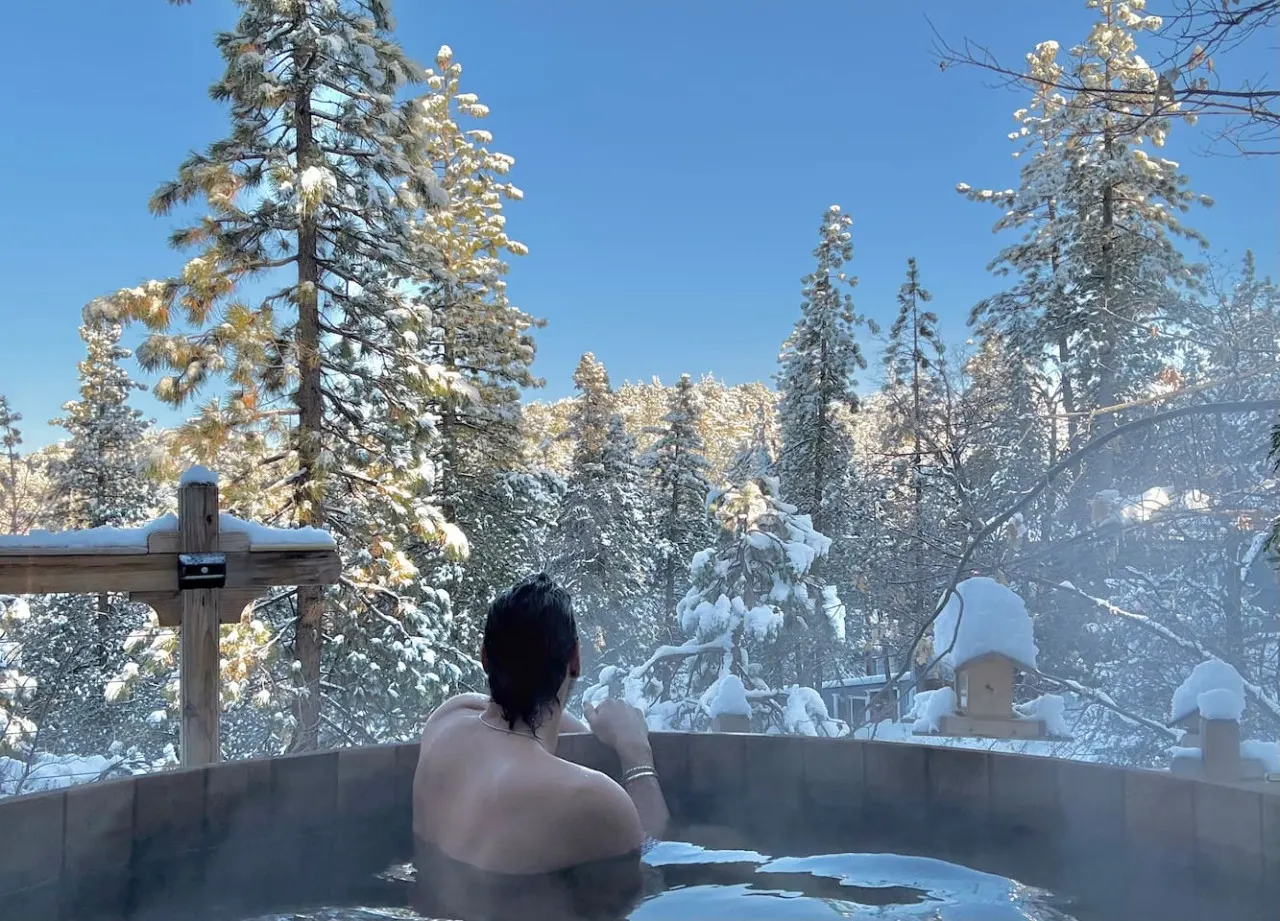 Perch - Peaceful ECO Sauna Cedar Hot Tub Ev Mountain Views 14