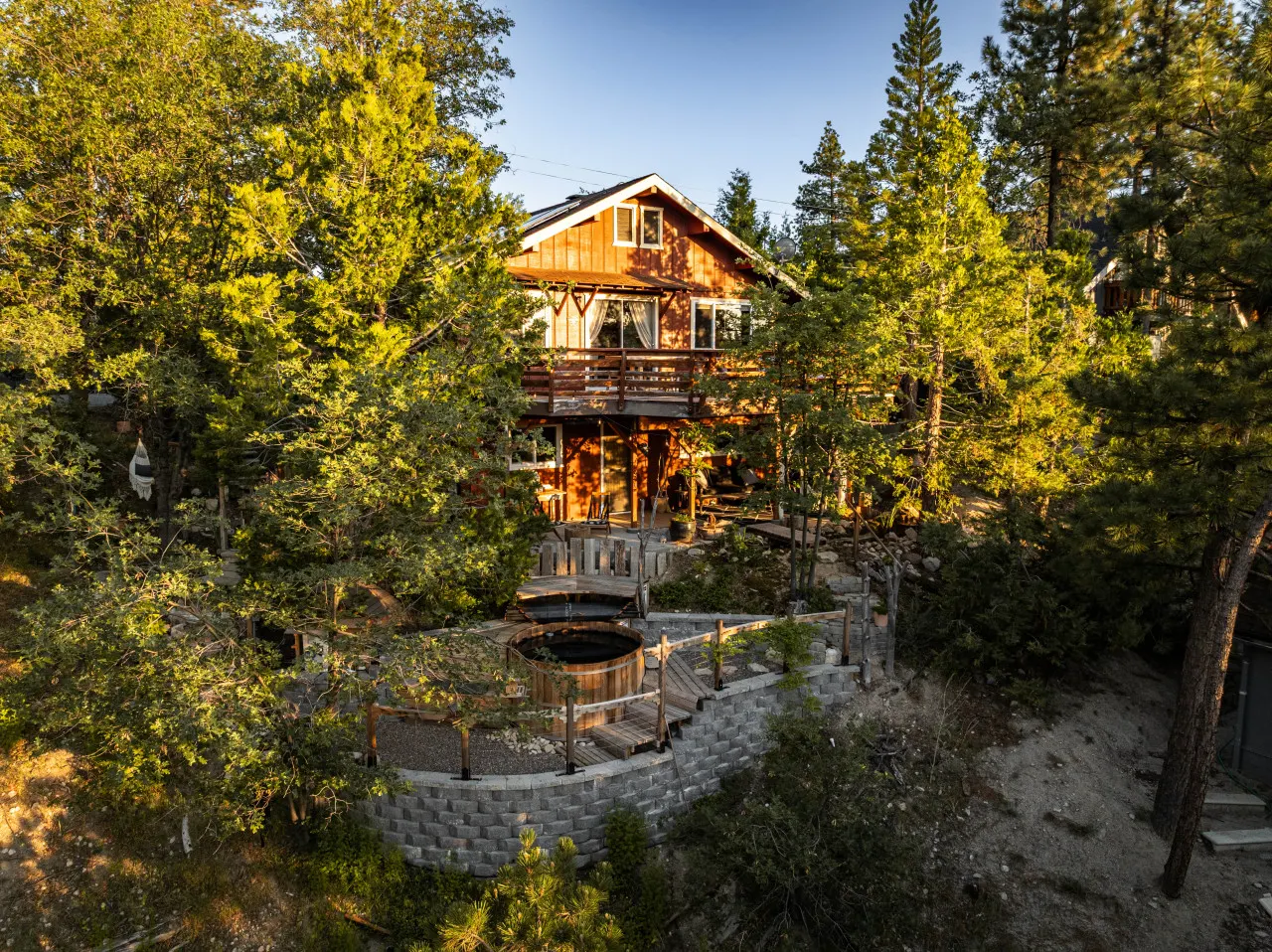 Perch - Peaceful ECO Sauna Cedar Hot Tub Ev Mountain Views 5