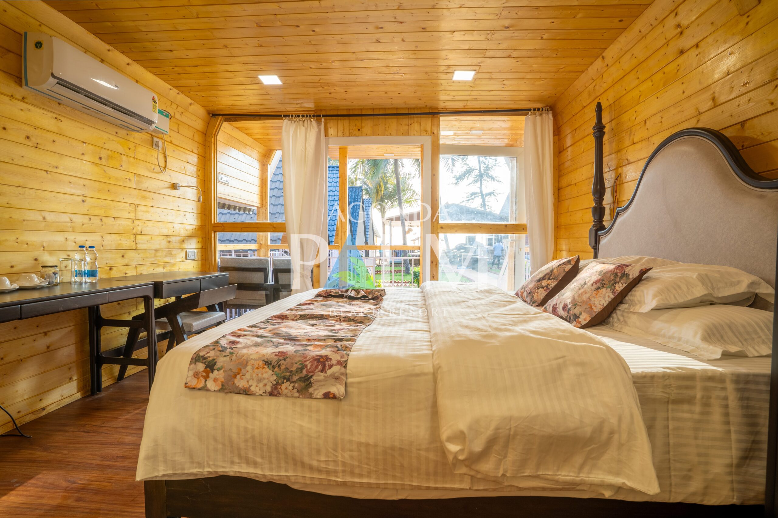 Agonda Palm beach resort\nDeluxe room with balcony 18