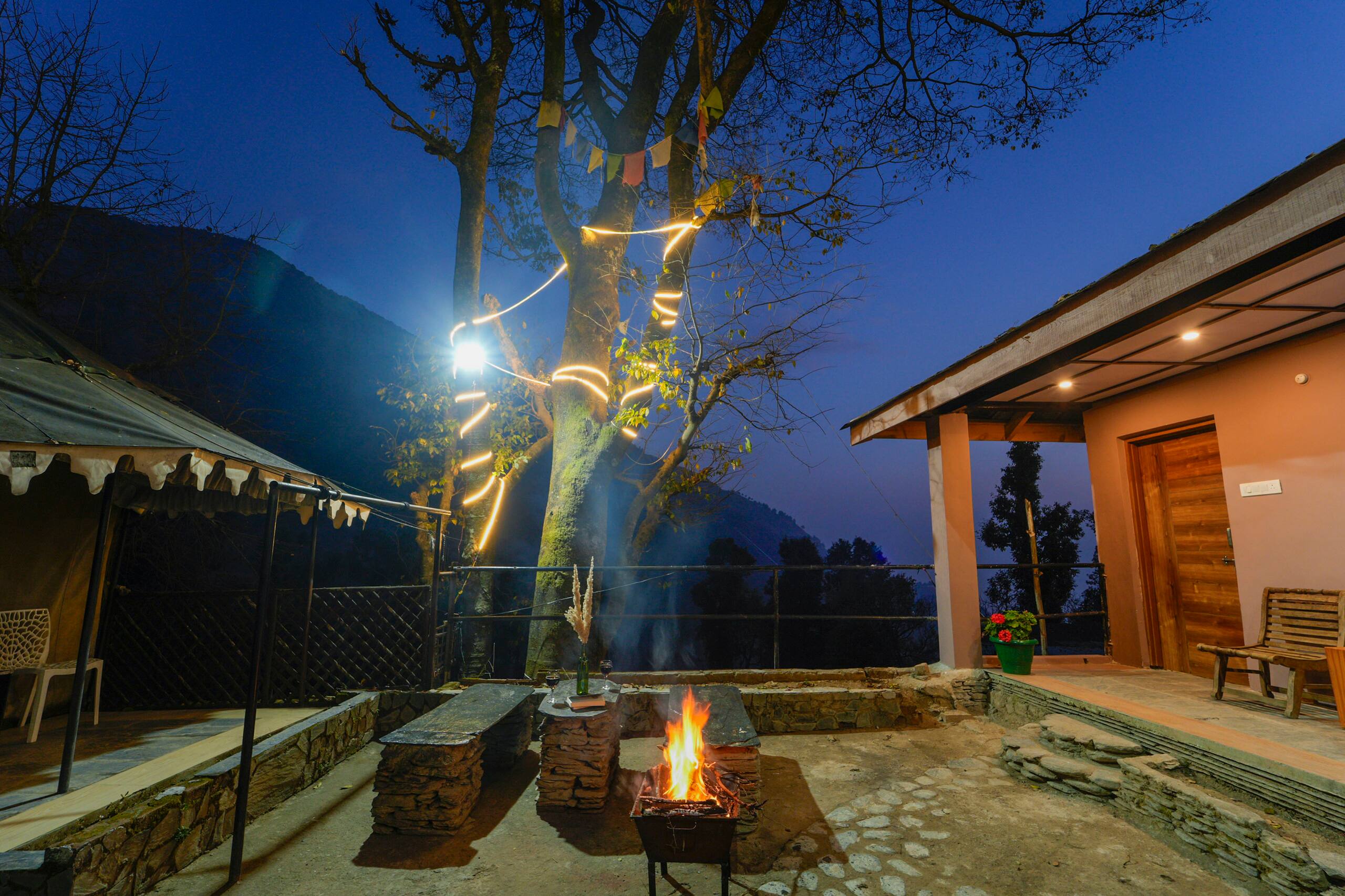 Ivy Hut : Bonfire+ WiFi + Cafe 21