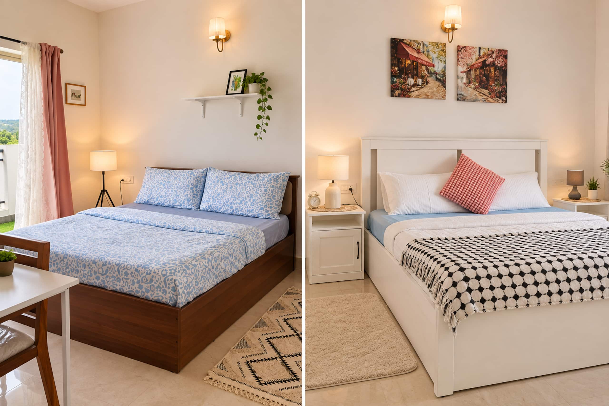 The Olive and Oak - European 2BHK with Hill View 7