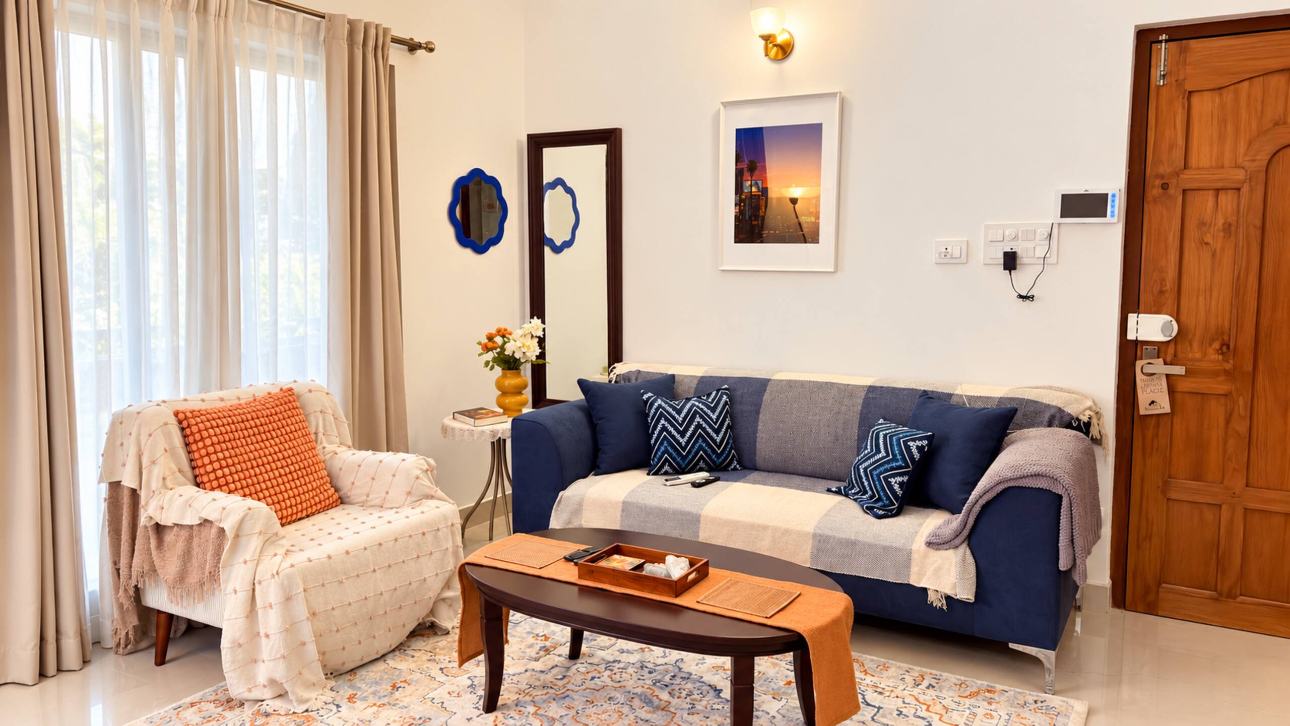 The Olive and Oak - European 2BHK with Hill View 2