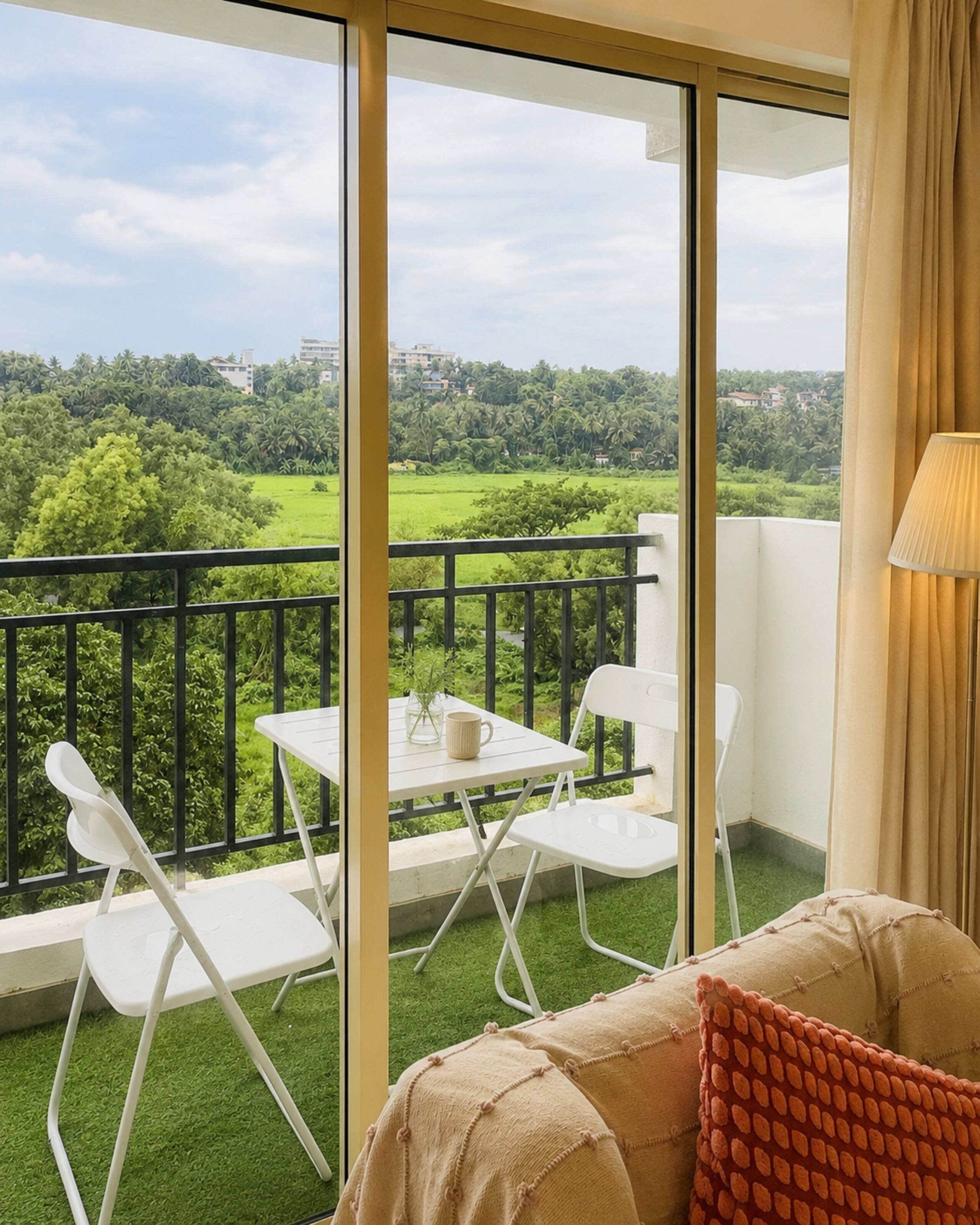 The Olive and Oak - European 2BHK with Hill View 3