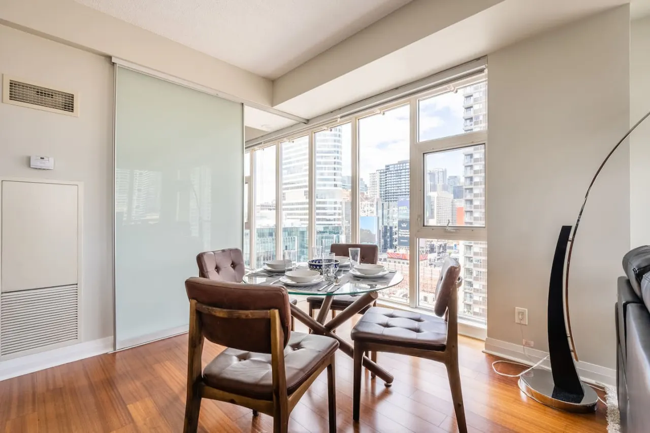 Inviting 1BR Condo Great Location City Views 11