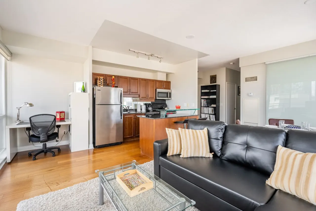 Inviting 1BR Condo Great Location City Views 12