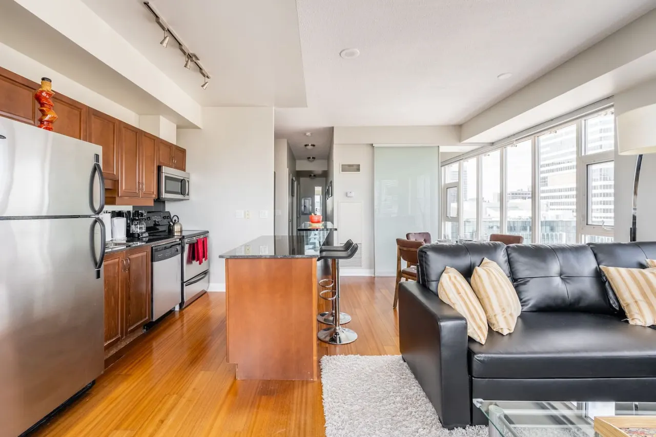 Inviting 1BR Condo Great Location City Views 16