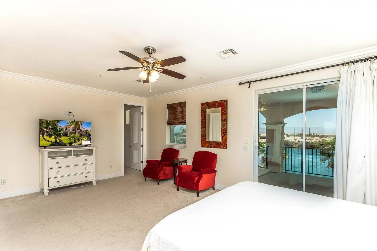 Custom Estate Private Beach & Launch Theater 16