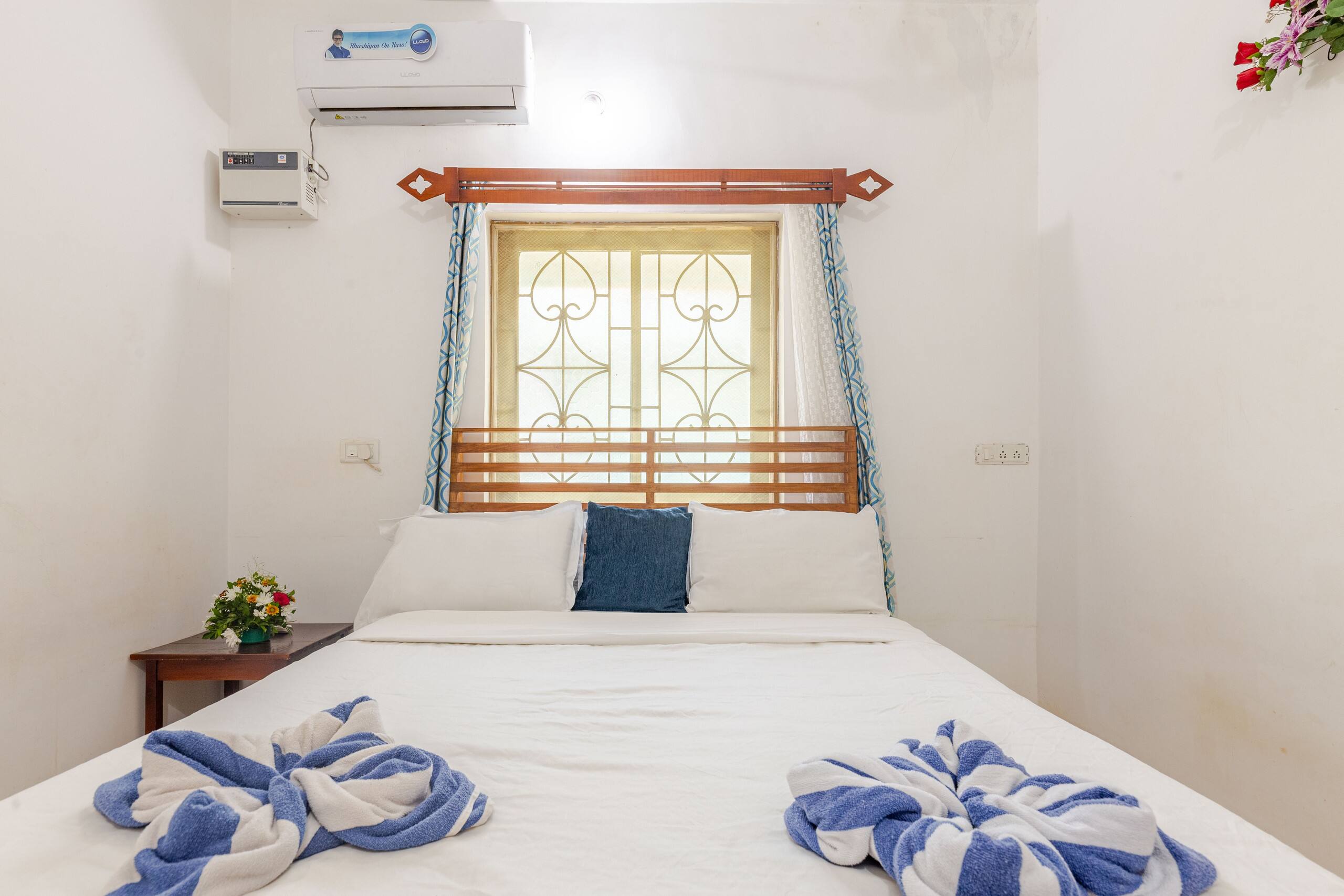 Oceanic(Brittos)Two bedroom, AC Home stayAshvemGoa 10