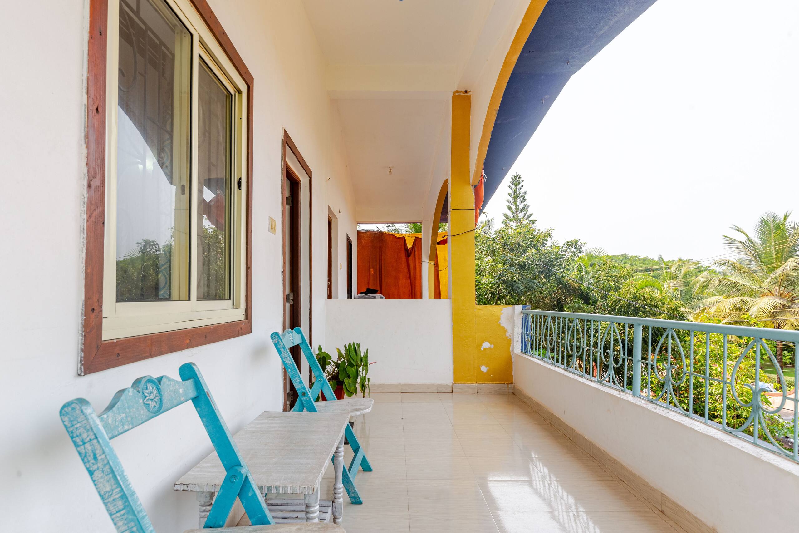 Oceanic(Brittos)Two bedroom, AC Home stayAshvemGoa 15