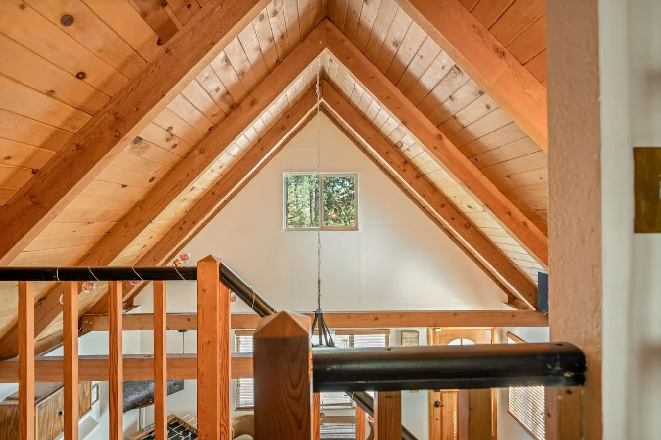 A-Frame Maple Chalet Fire Pit, Hot Tub, Foosball 20