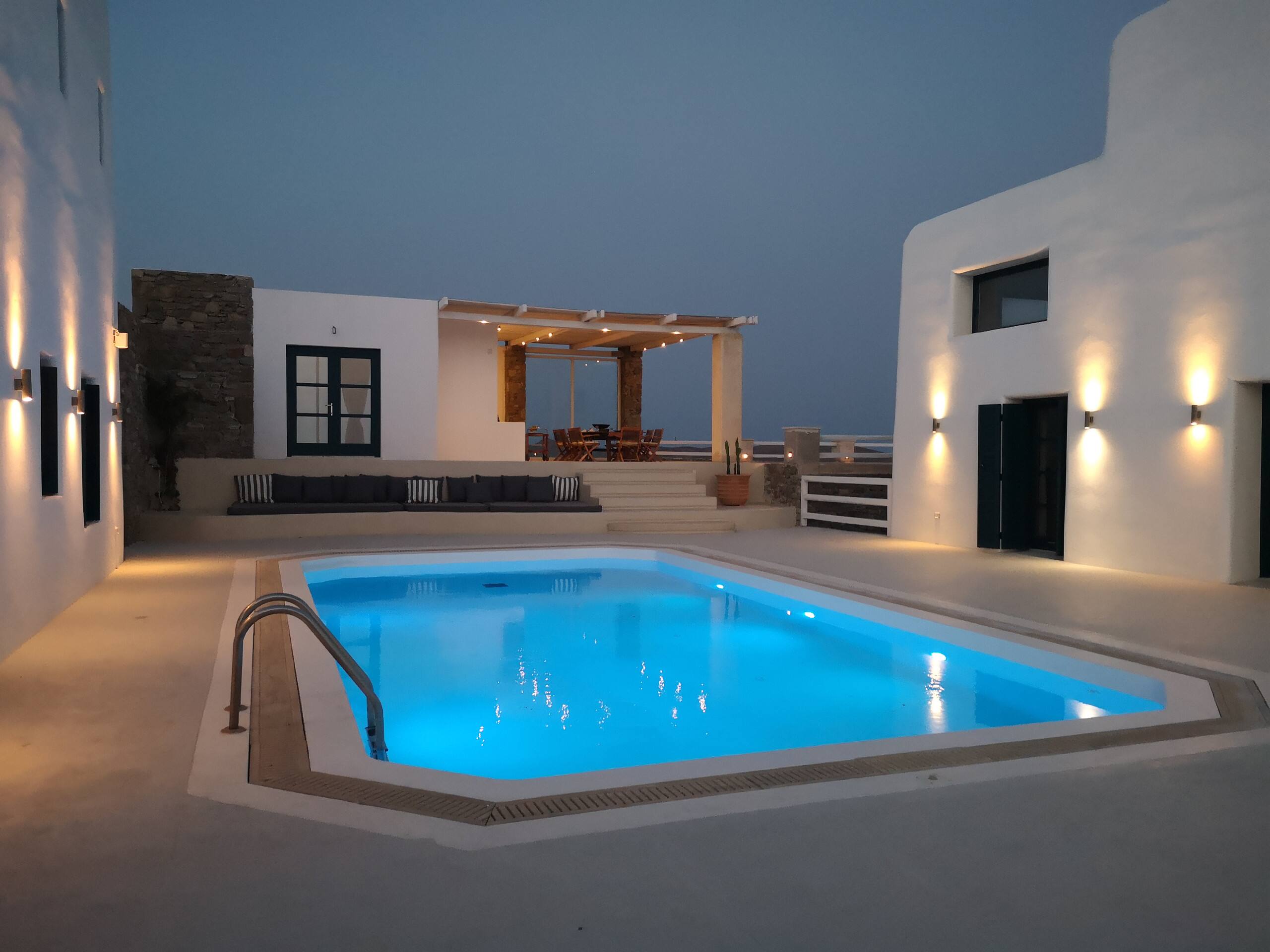 Luxury 2BR Villa | Pool & Sea Views in Panormos — photo 2