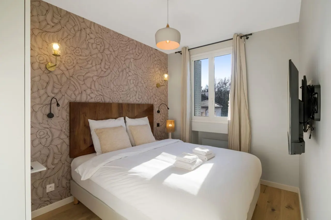 22.Appart 4Pers#1 Bedroom#Père Lachaise #Nation 4