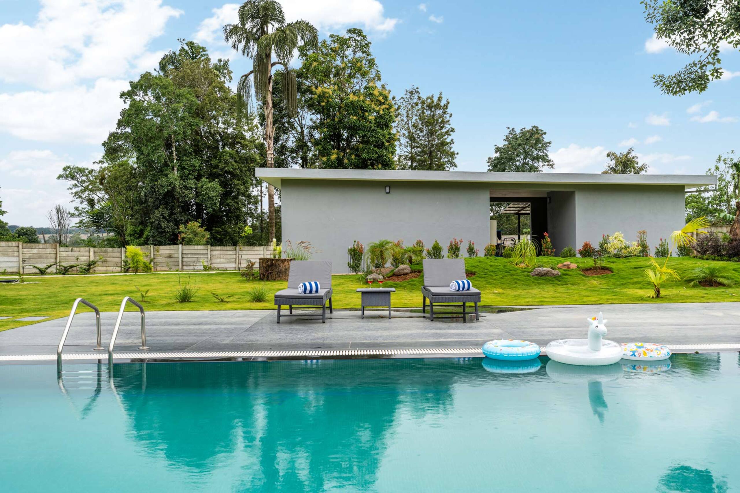 4BR PvtPool+Lawn StayVista Serenova @Karnataka 28