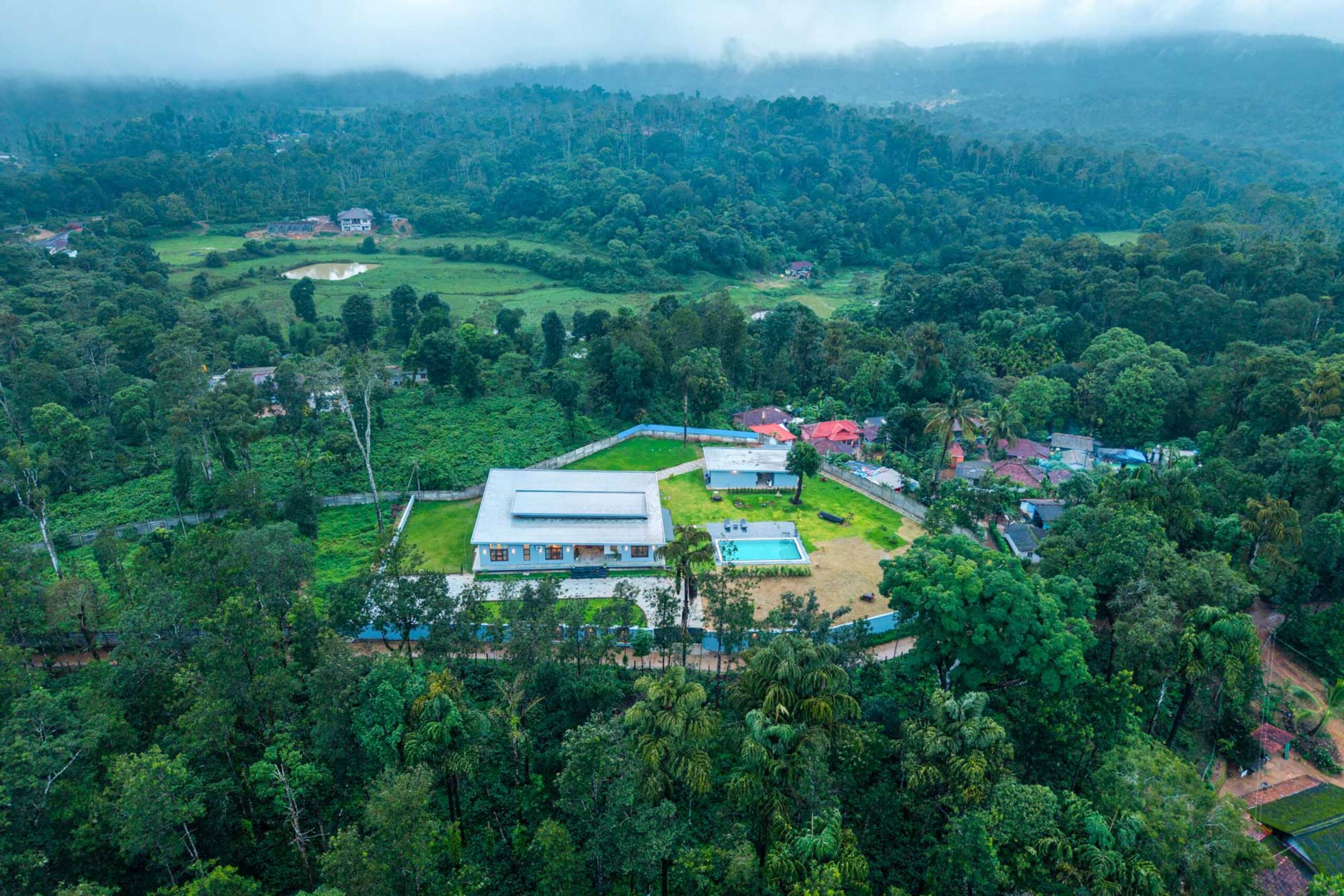 4BR PvtPool+Lawn StayVista Serenova @Karnataka 7