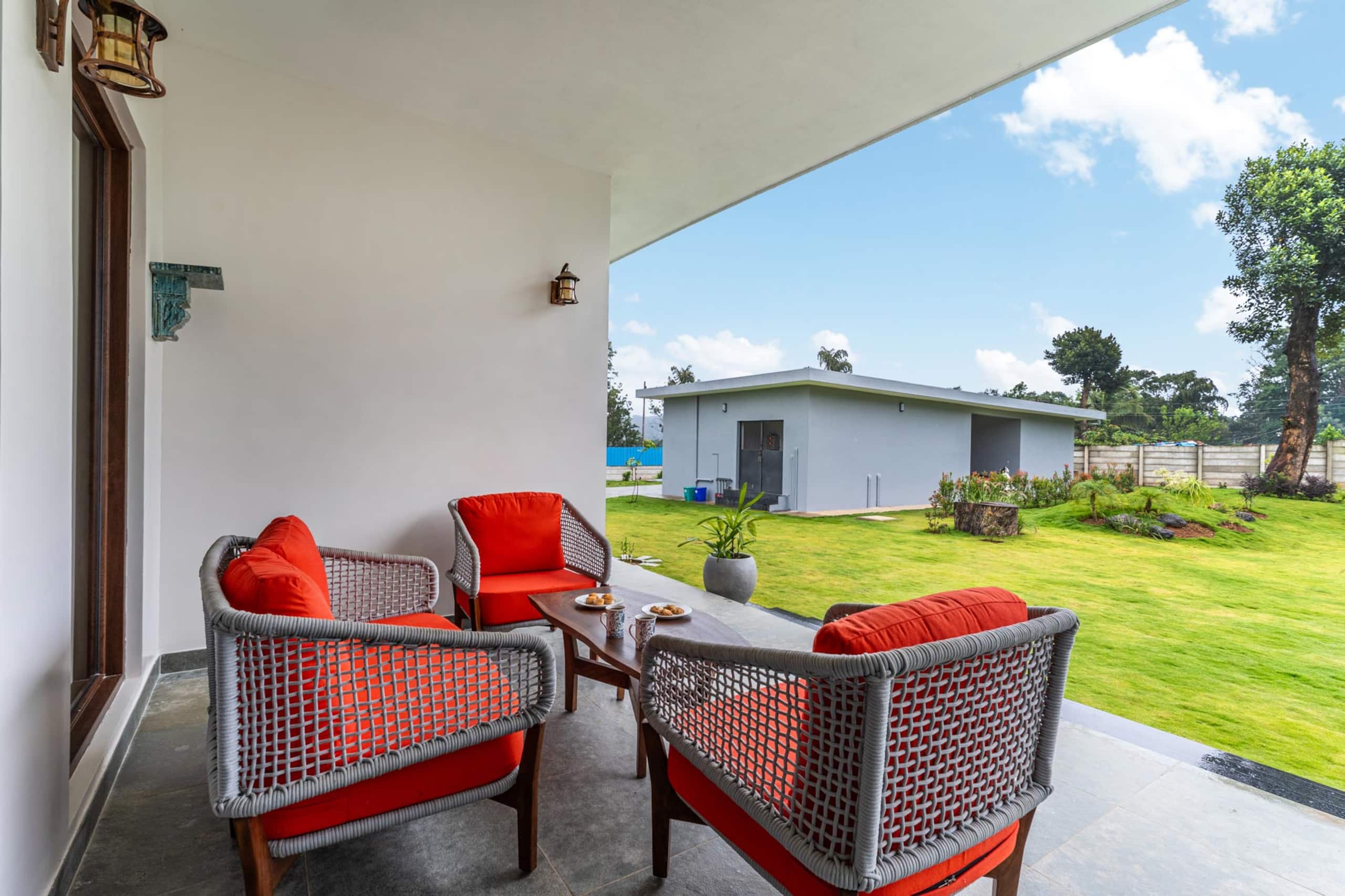 4BR PvtPool+Lawn StayVista Serenova @Karnataka 23