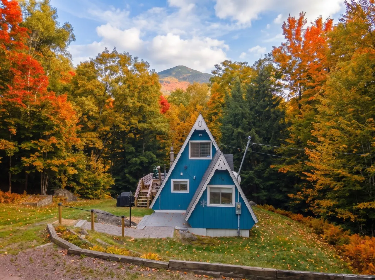 Cozy 1 Bed Chalet w/ King bed & indoor fireplace<3