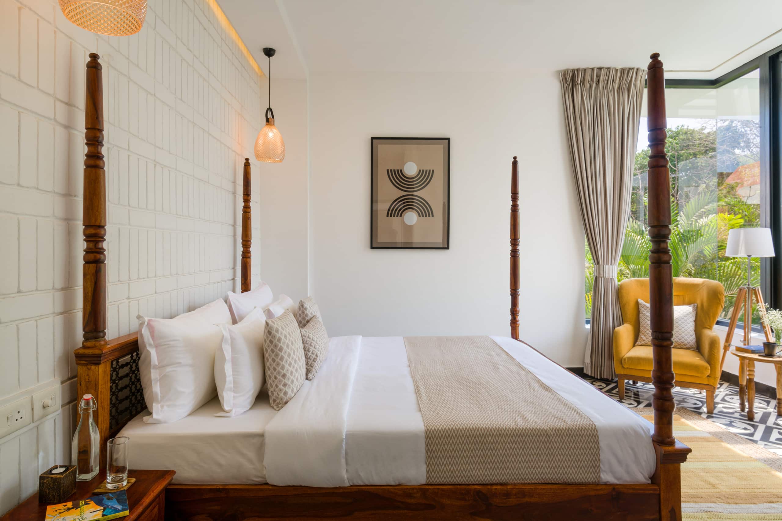 TBK VILLA10,5 mins vagator beach,Pvt pool &jacuzzi 8
