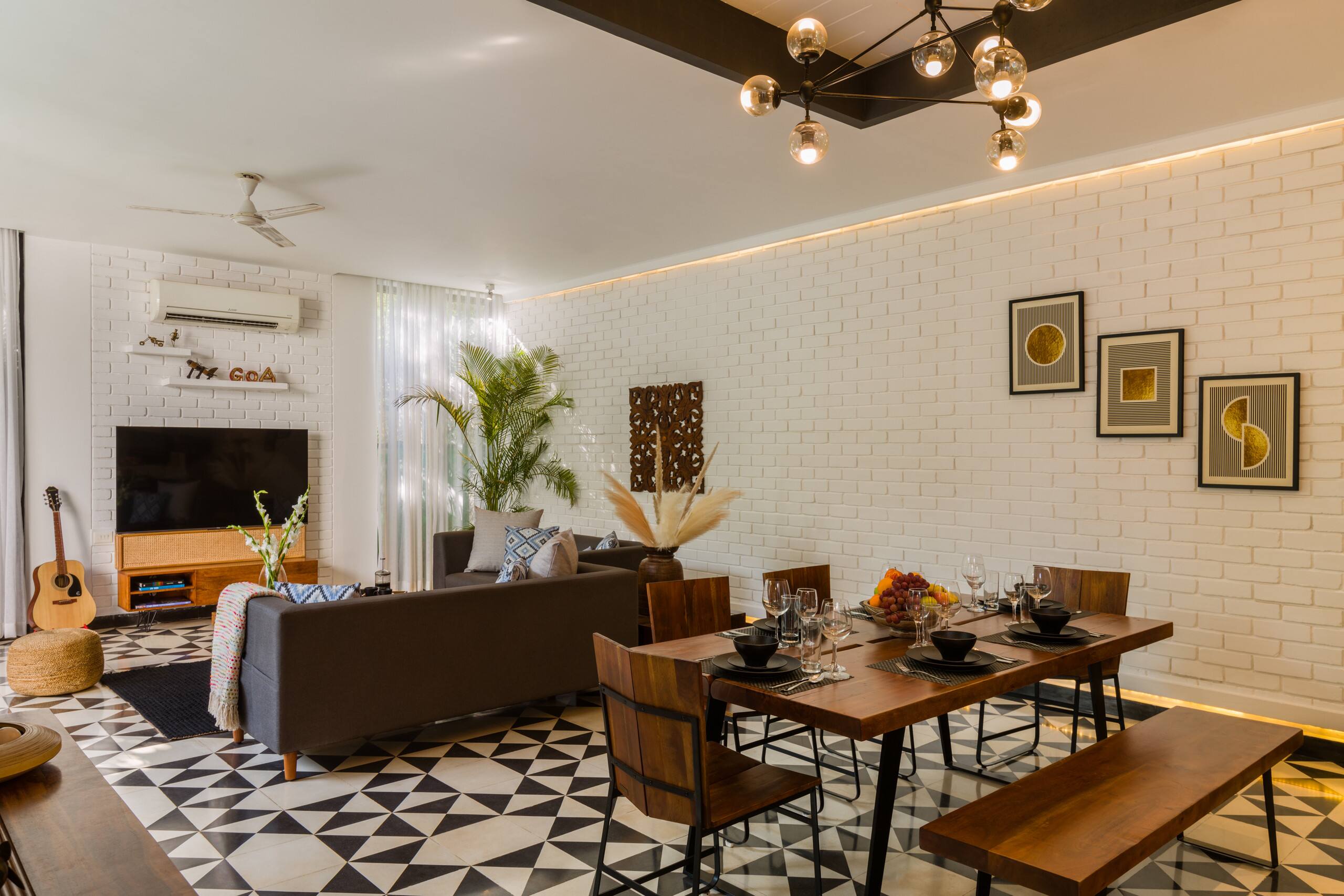TBK VILLA10,5 mins vagator beach,Pvt pool &jacuzzi 31