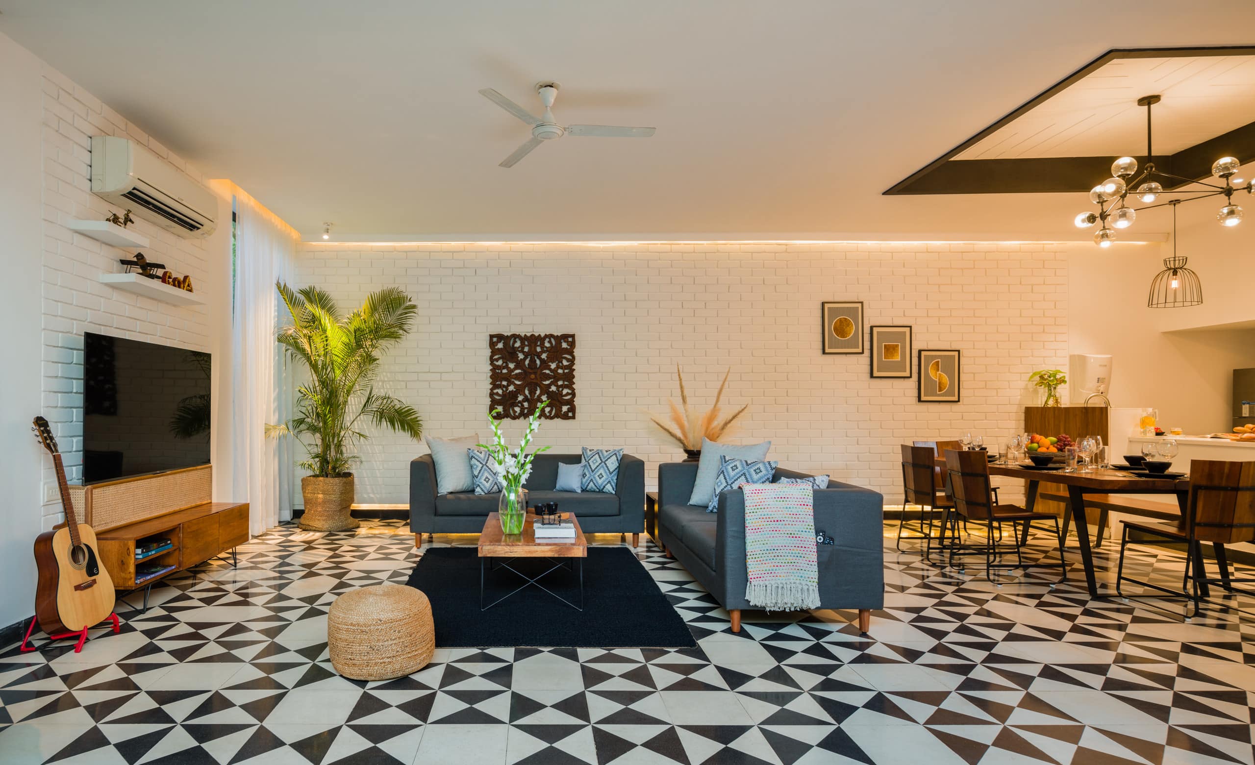 TBK VILLA10,5 mins vagator beach,Pvt pool &jacuzzi 18