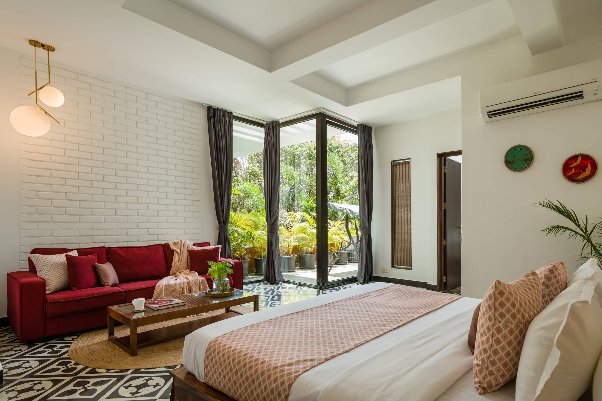 TBK VILLA10,5 mins vagator beach,Pvt pool &jacuzzi 15