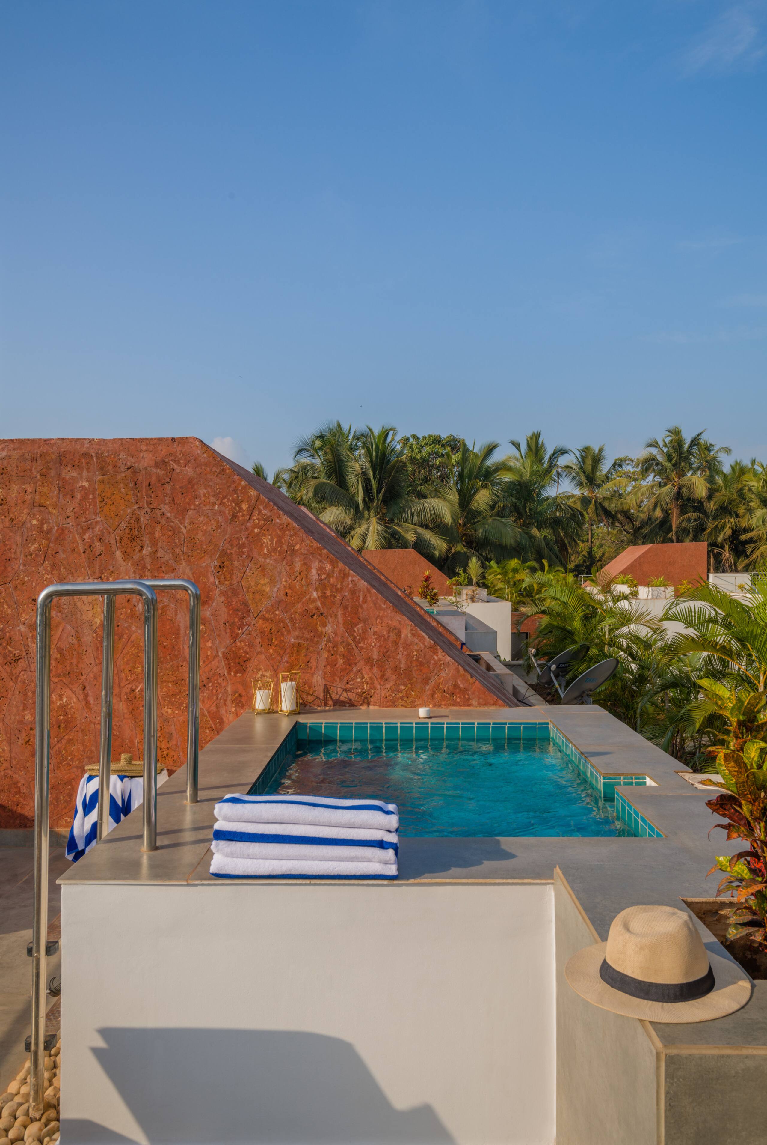 TBK VILLA10,5 mins vagator beach,Pvt pool &jacuzzi 29