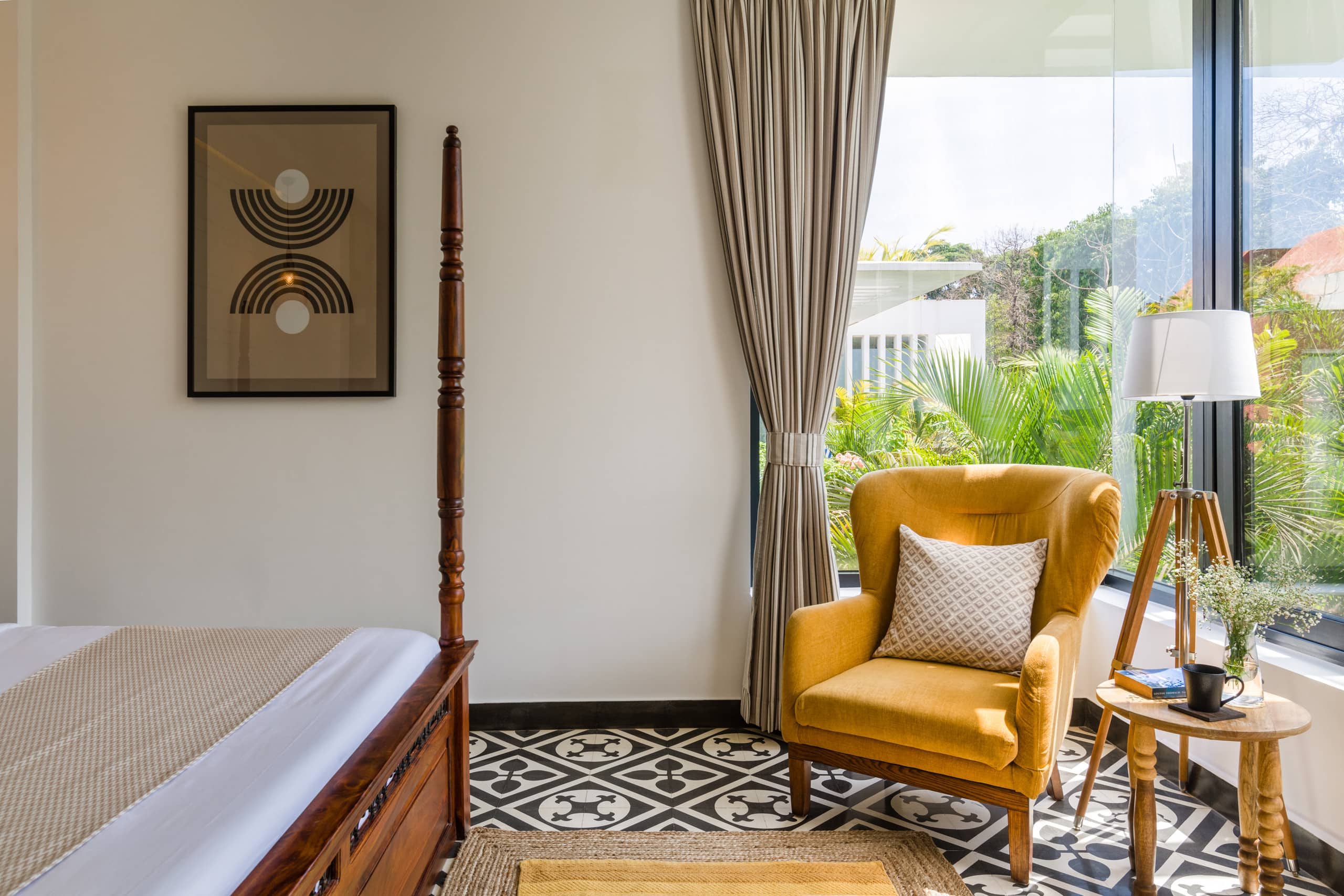 TBK VILLA10,5 mins vagator beach,Pvt pool &jacuzzi 7
